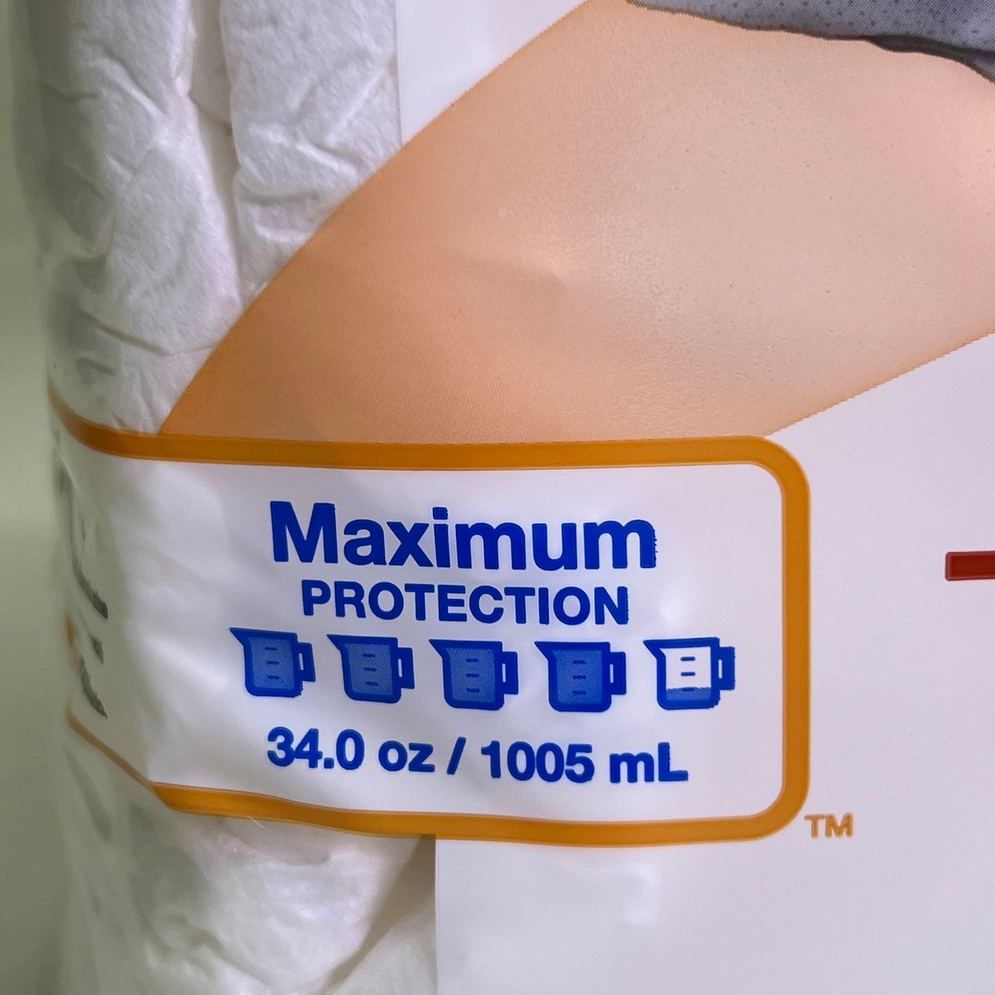 TRANQUILITY (2 PACK 16 Count) Disposable Overnight Underwear Size 4-5XL