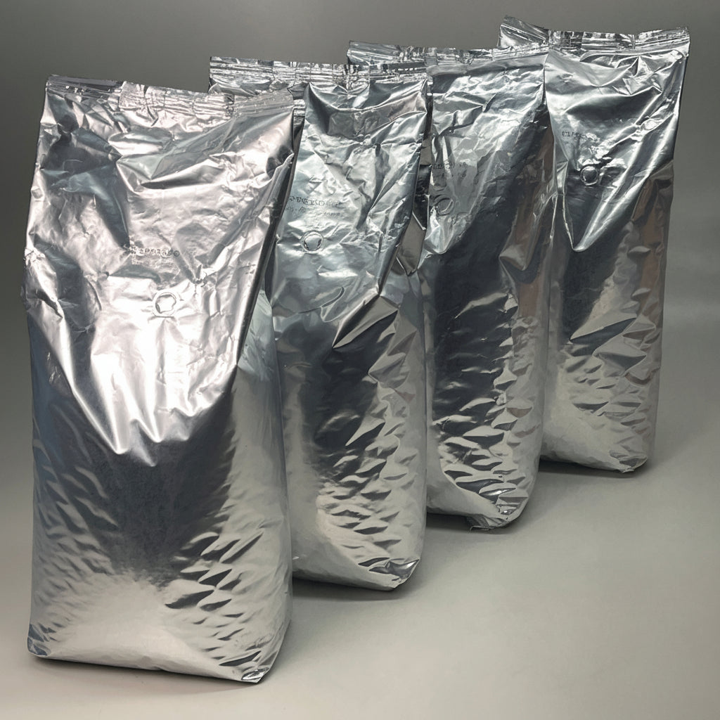 ZA@ STARBUCKS (4 PACK) Espresso Coffee Packages Whole Bean 5 lb Each BB 07/26 A