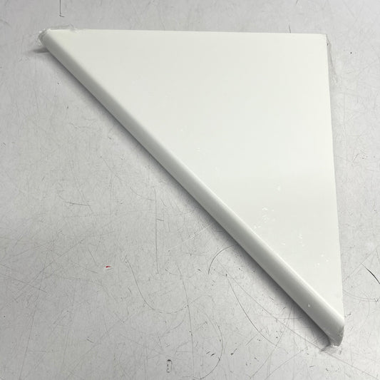 CLEARWATER SHOWER BATH Floating Shower Corner Shelve 15" White STLCSB15