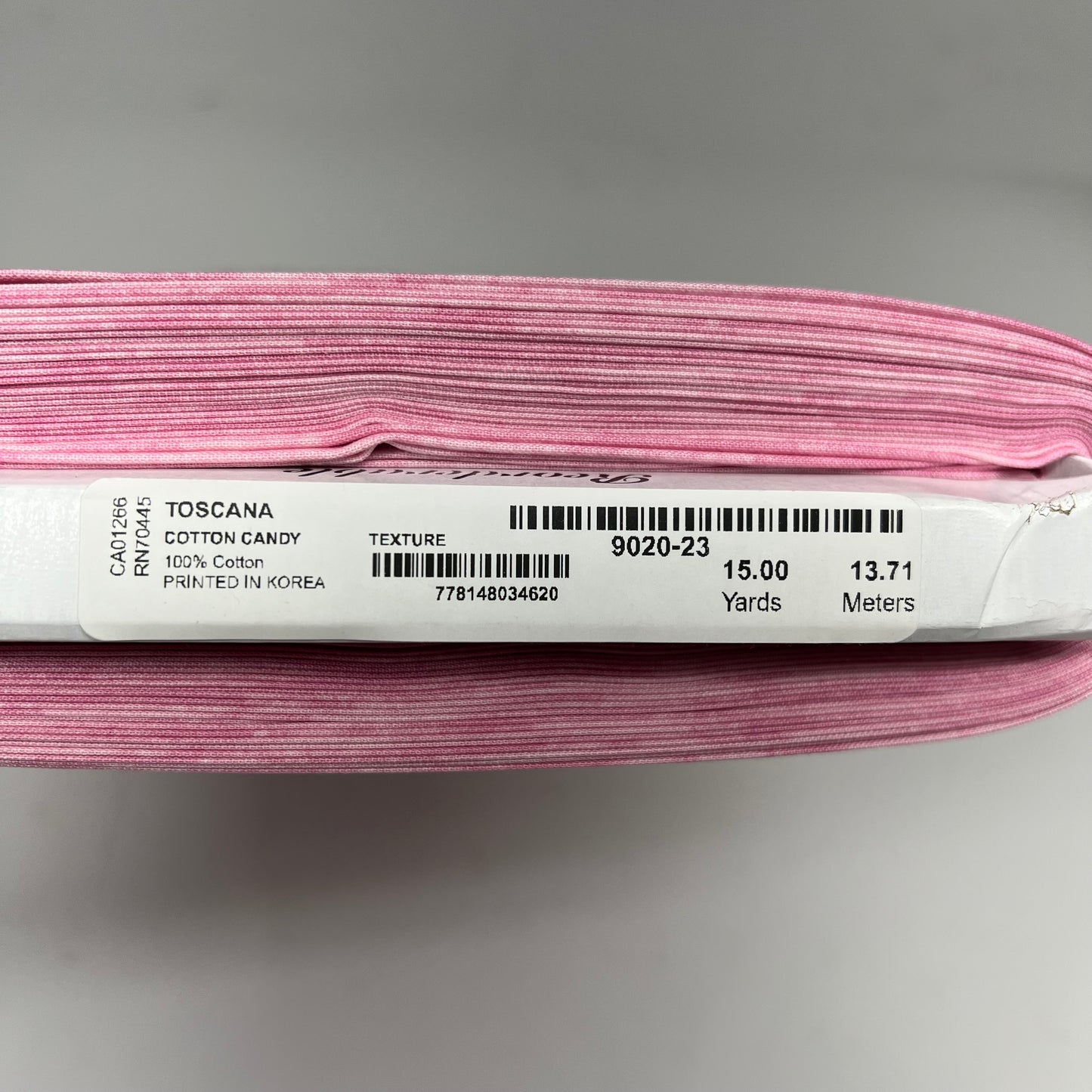 NORTHCOTT Toscana Tonal Texture Fabric 15 Yds Cotton Candy Pink 9020-23