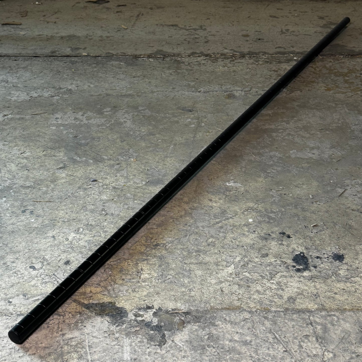 ULINE (2 PACK) Black Wire Shelving, Post With Self Leveling Feet 72" Black H-1748-POST