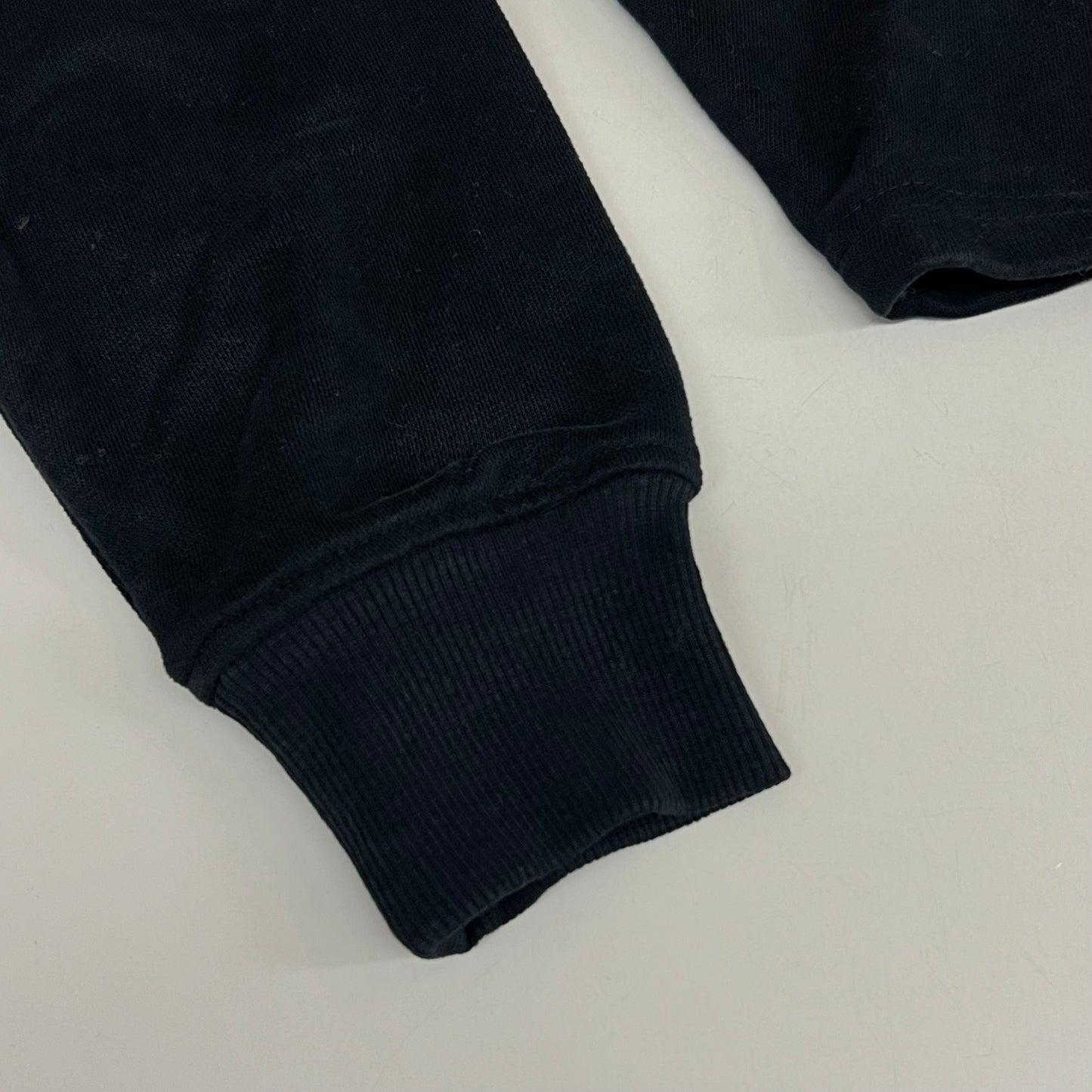 SAMSHIELD Equestrian Hooded Sweatshirt w/Sleeve Logo Women's Sz S Black