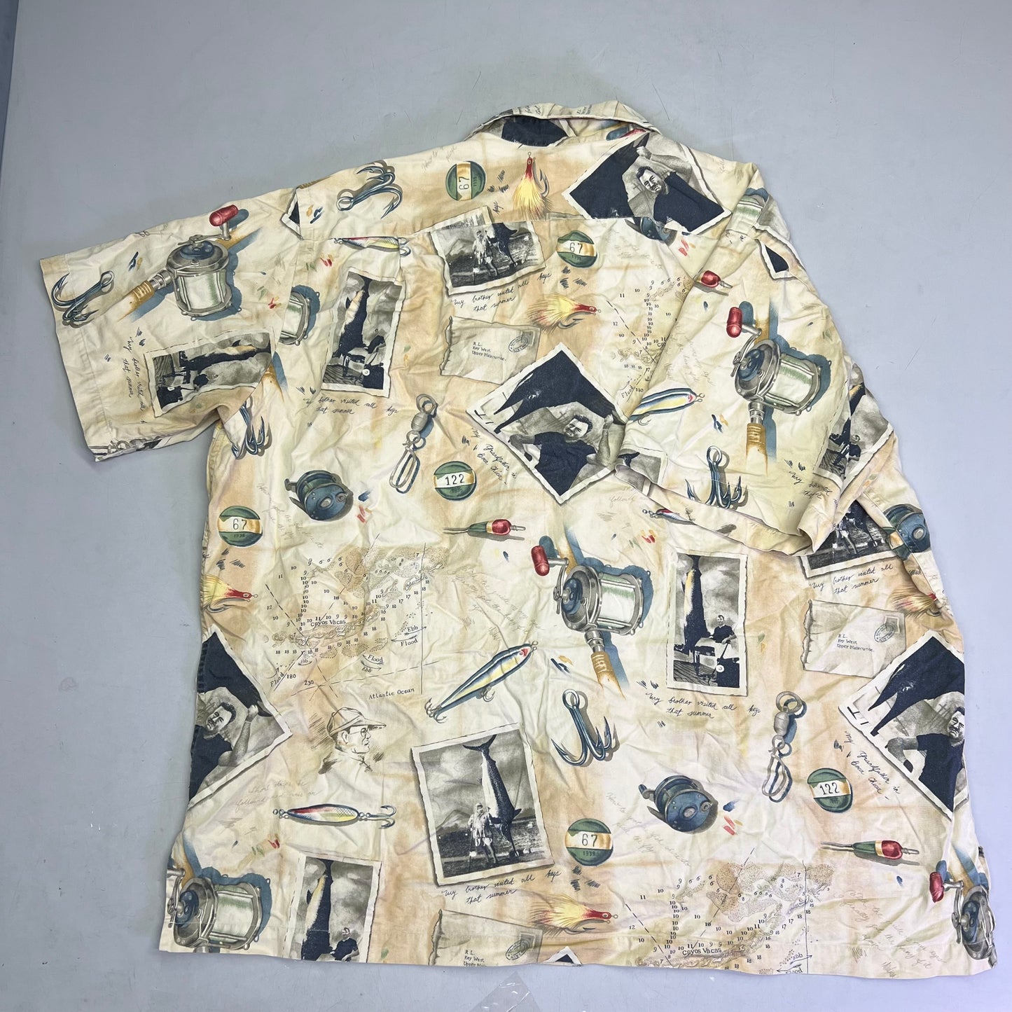 POLO BY RALPH LAURN Vintage Camp 100% Cotton Men's Sz XL Tan