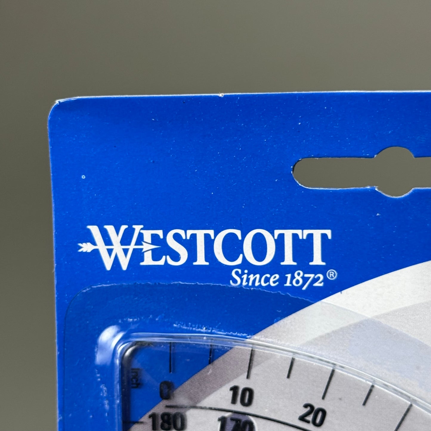 WESTCOTT (12 PACK) Easy to Read Protractor 6" 180 Degree Plastic Clear 11200