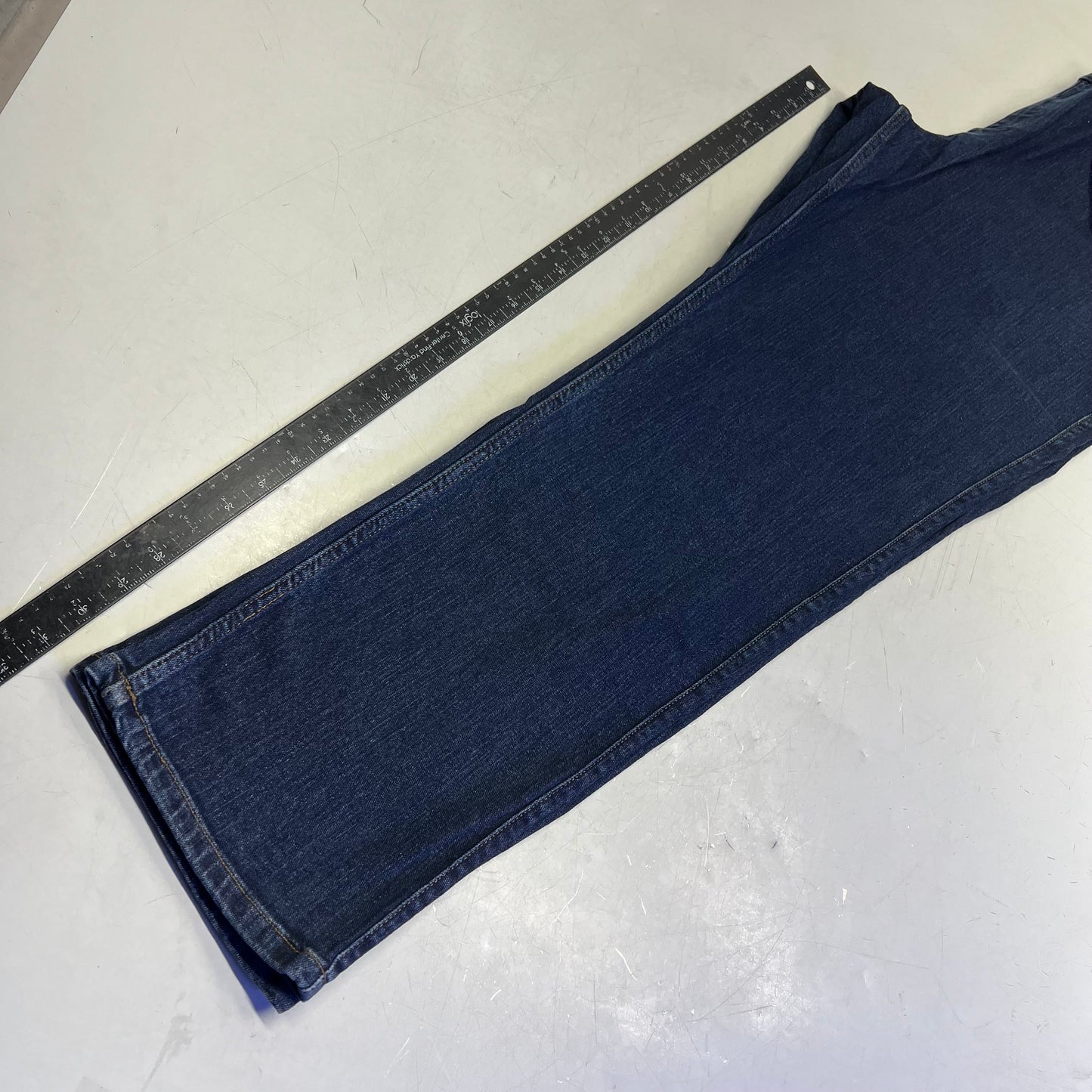 NOBLE OUTFITTERS Flex Denim 5-Pocket Work Pant Men's Sz 42x32 Indigo 18458