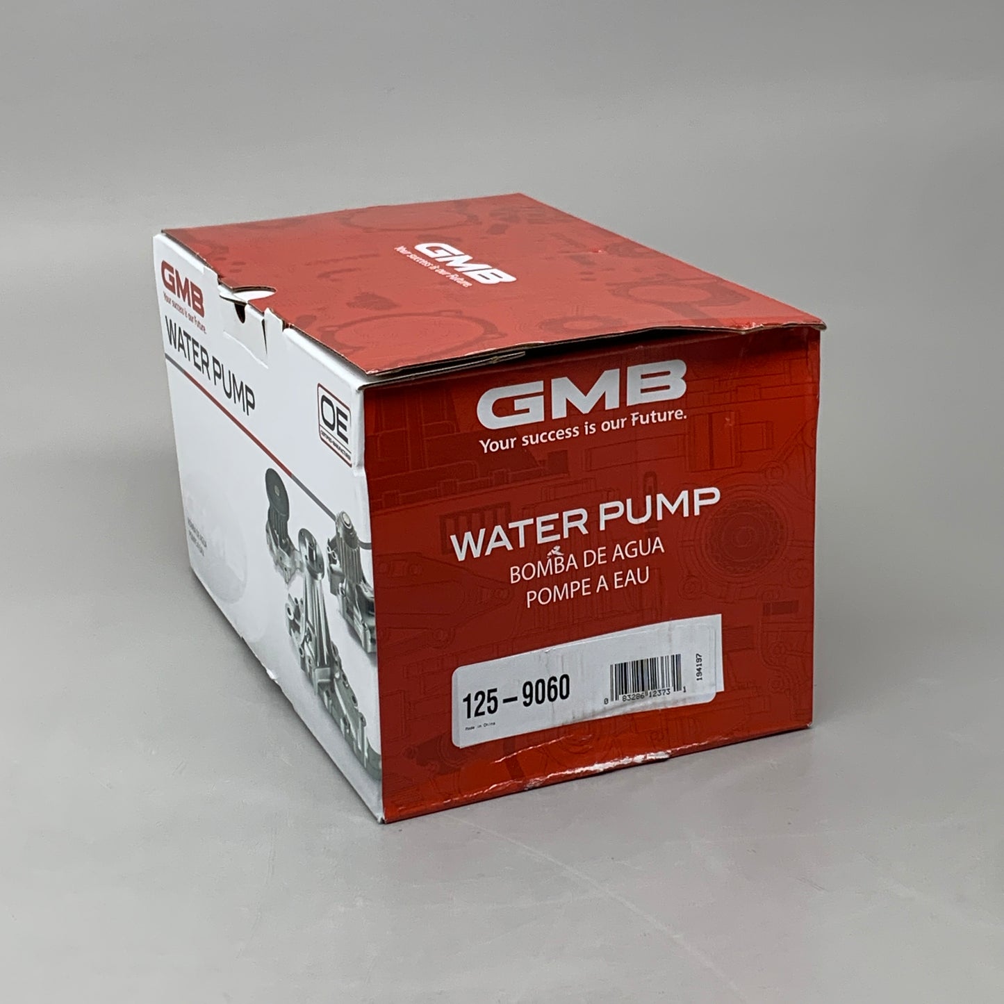 GMB Engine Water Pump for Mazda/Ford/Lincoln/Mercury Vehicles 194197 125-9060