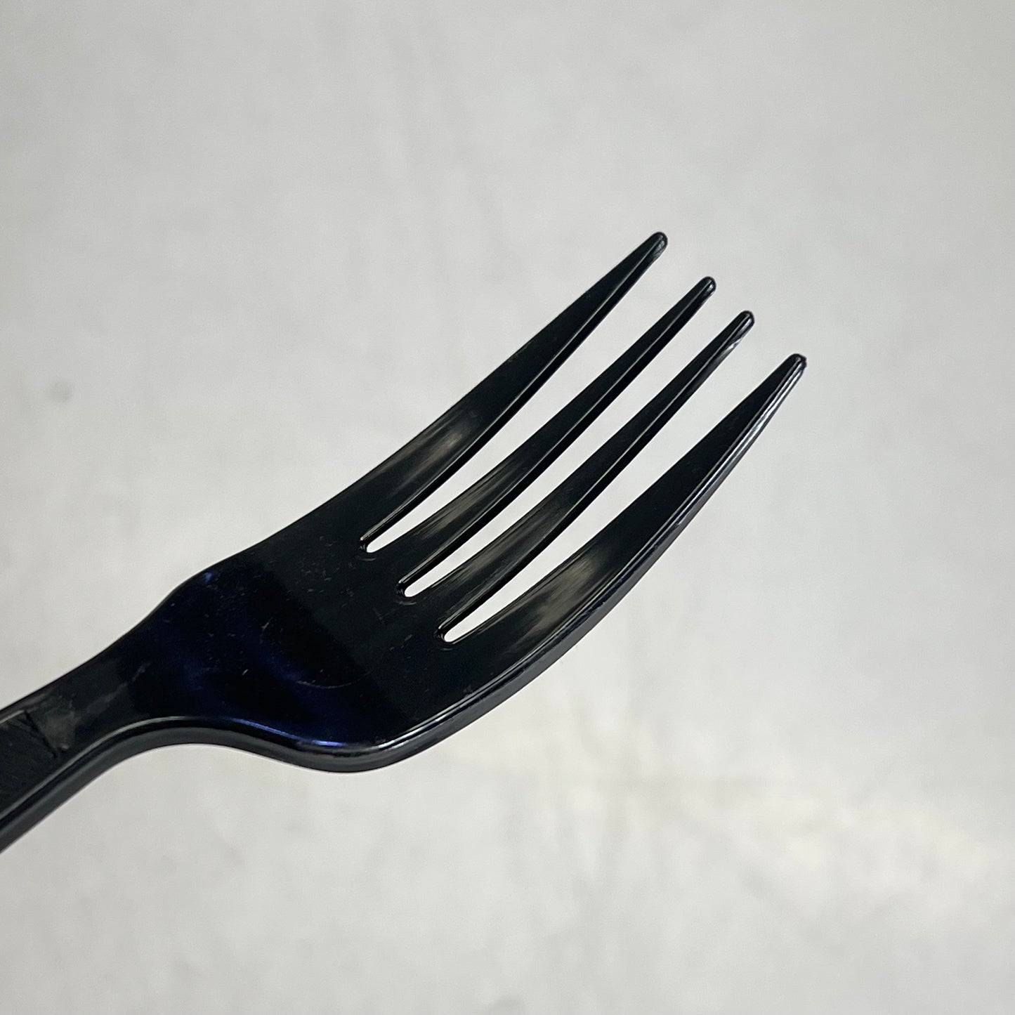 ZA@ EVO PAK (1000 PACK) Fork Plastic Utensils  Black C301B (As-Is)