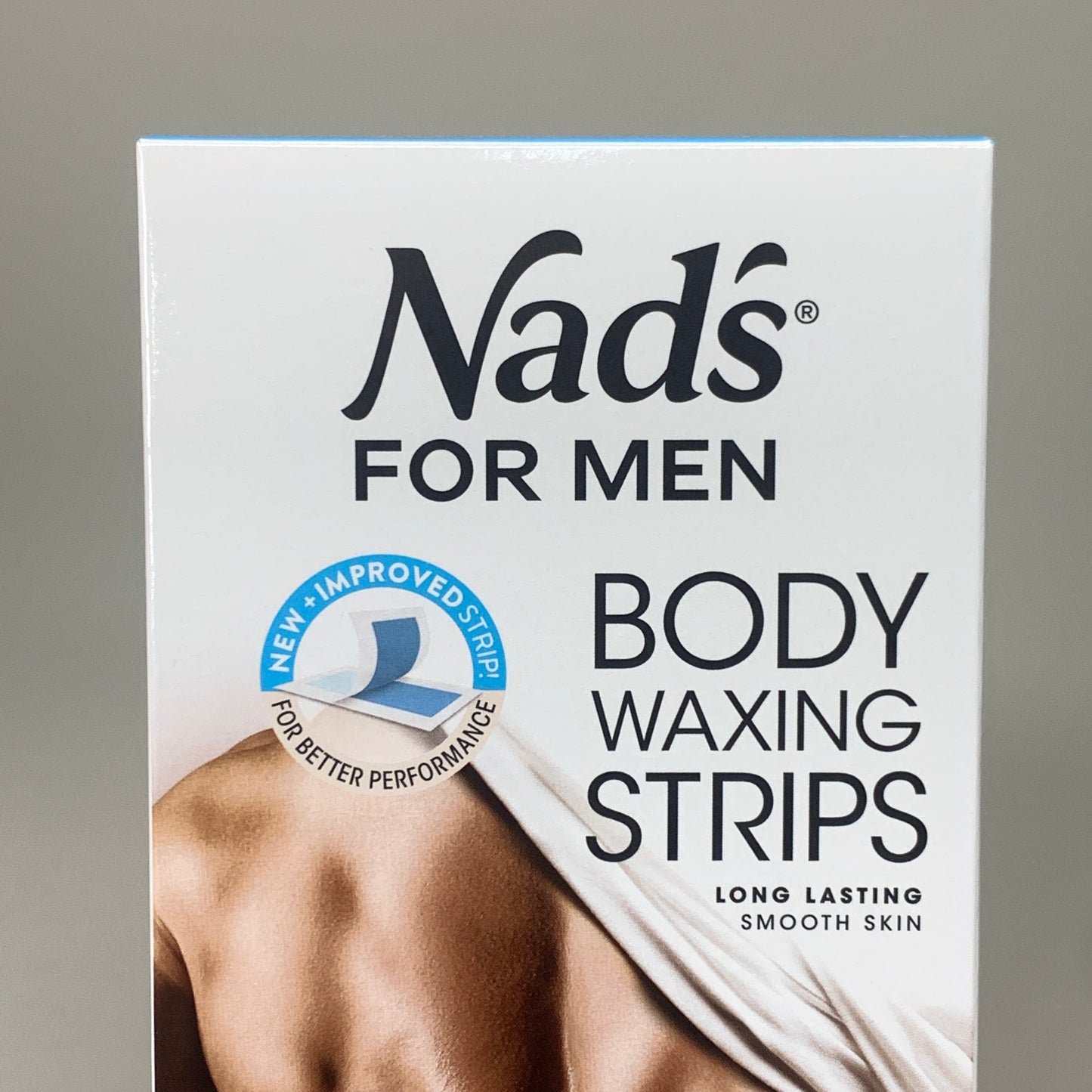 NADS 2 PK Mens Body Wax Strips for Course Male Hair 3494EN06