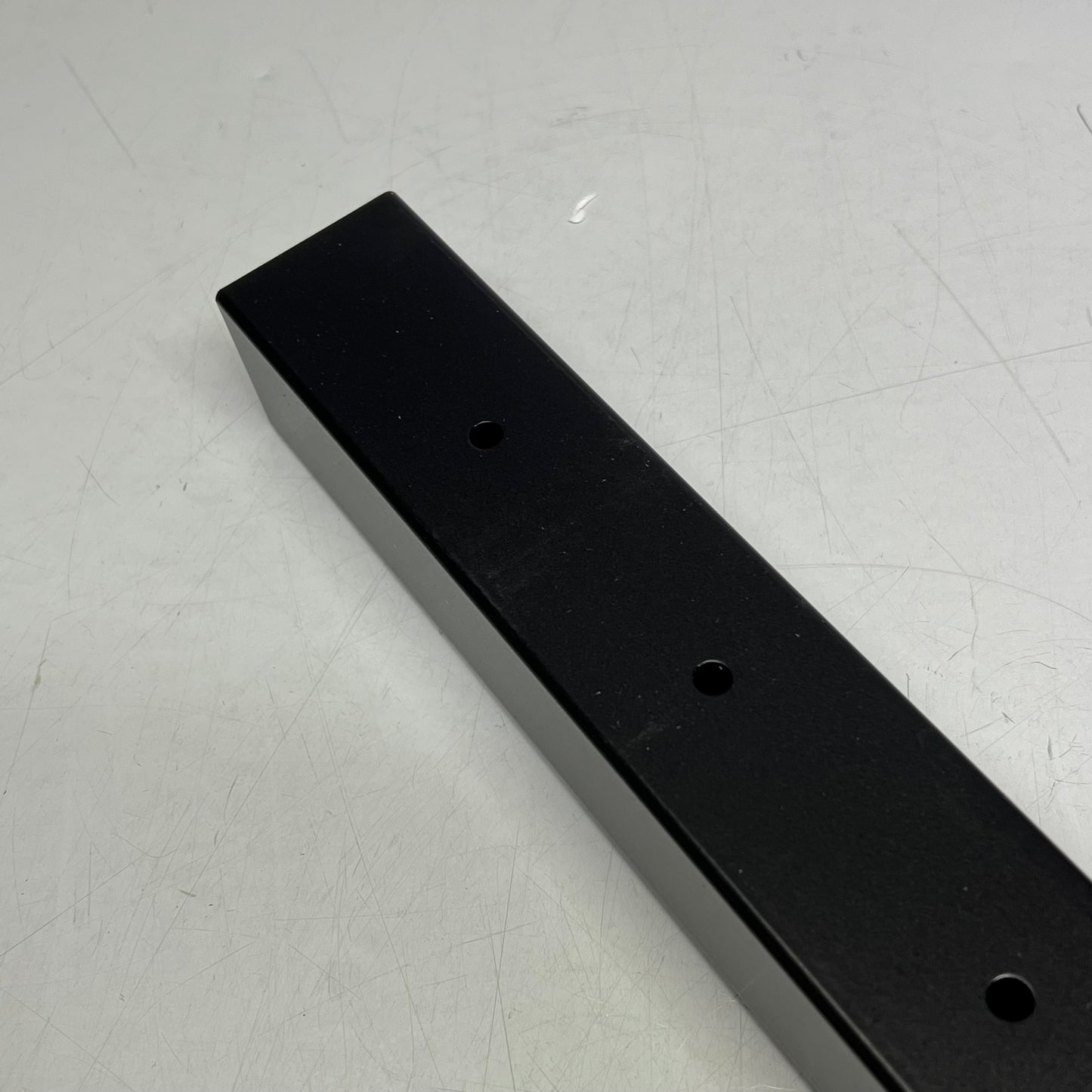 CITY POST Deck Corner Post Mount w/ Pre Drilled Holes 36" Black CPK20-0027-G-BLK