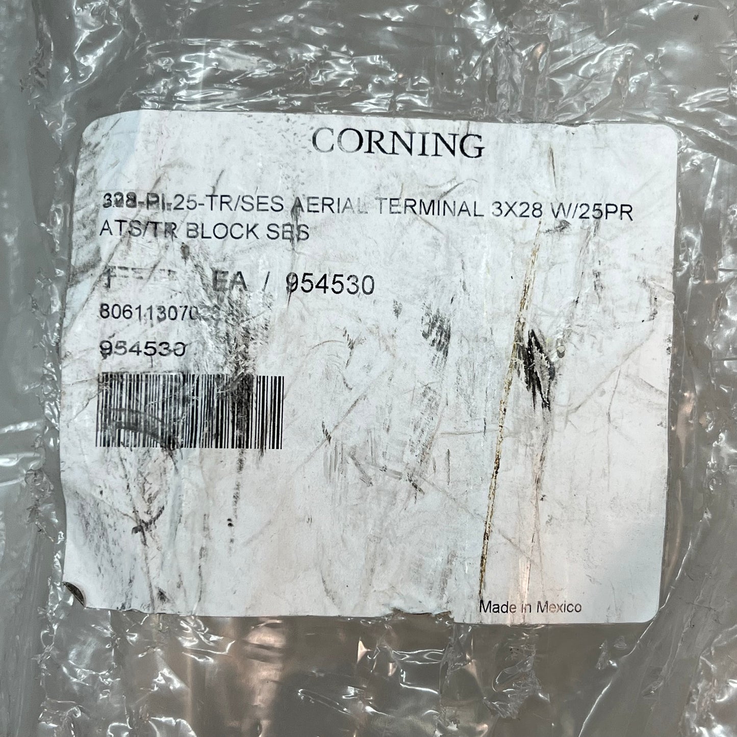 CORNING (2 PACK) Aerial Terminal Dual Terminal Blocks 80611307028 (New Opened)