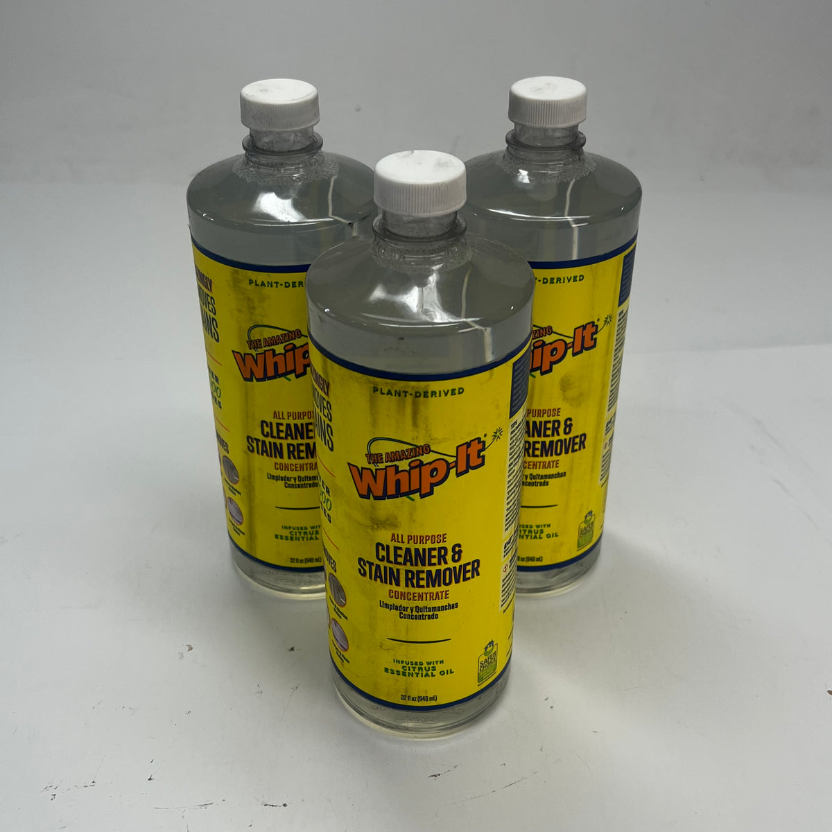 WHIP-IT (3 PACK) All Purpose Cleaner & Stain Remover Concentrate  32 fl oz