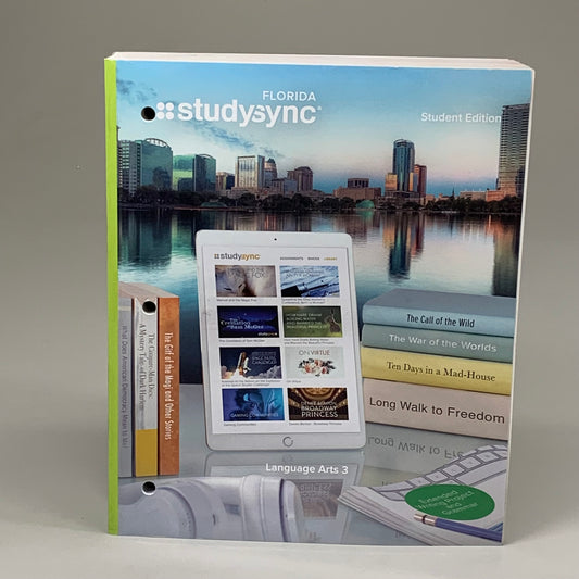 STUDYSYNC Language Arts 3 - Student Edition - Florida - Paperback