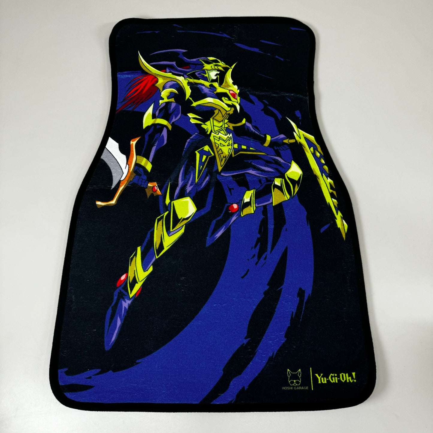 HOSHI GARAGE (SET OF 2)YU-GI-OH! Matching Universal Black Luster Soldier Car Mat