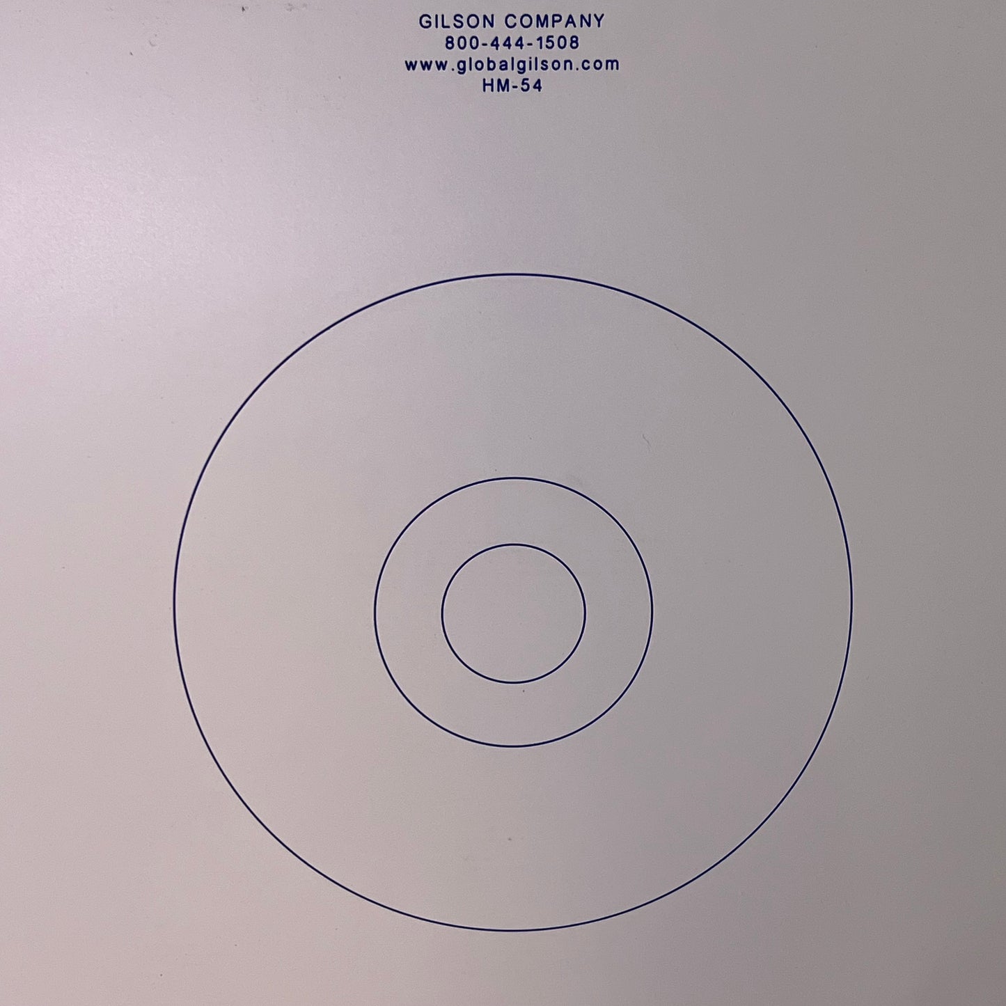 GILSON COMPANY Base Plate for SCC Passing Ability Test Sz 36" x 36", White