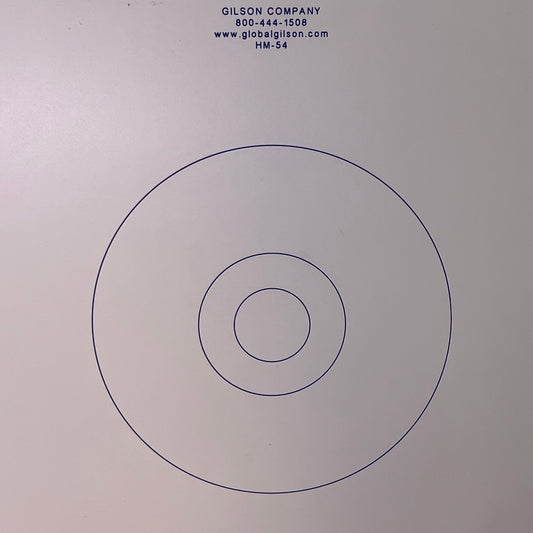 GILSON COMPANY Base Plate for SCC Passing Ability Test Sz 36" x 36", White