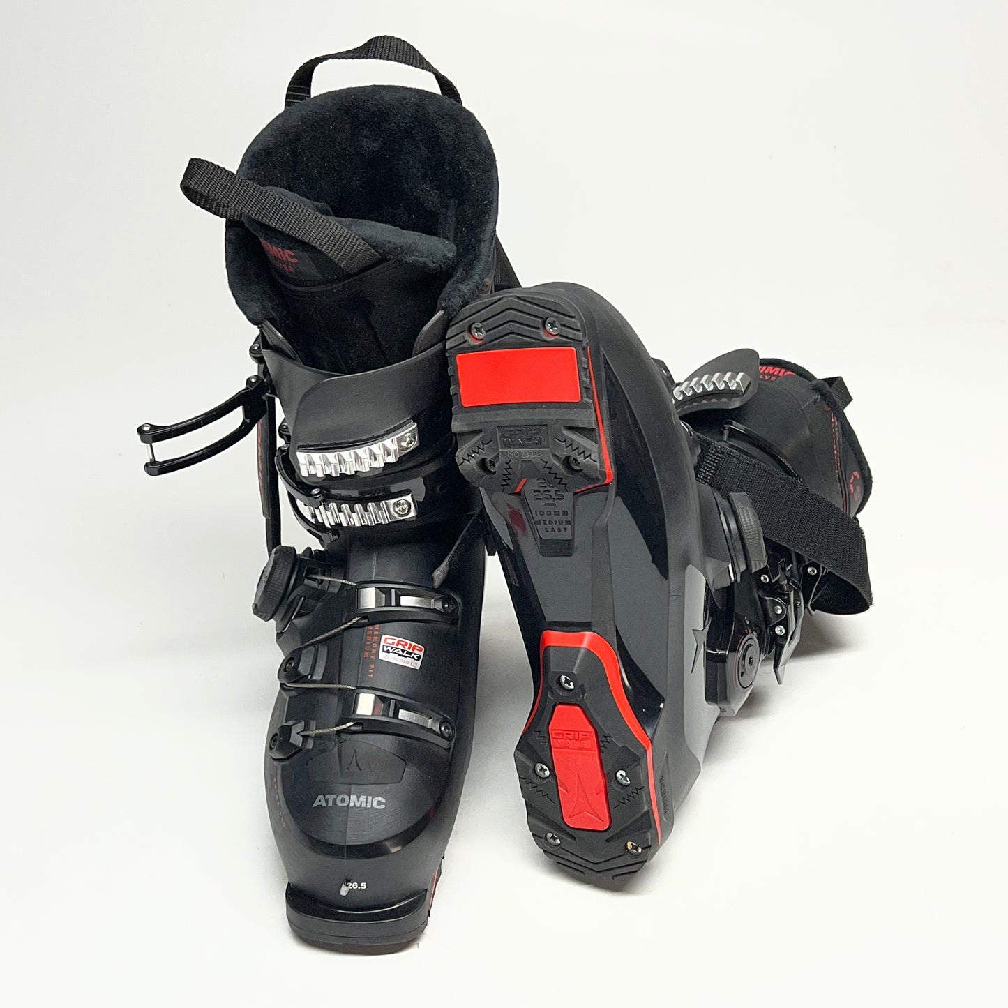 ATOMIC Ski Boots Hawx Prime 100 Boa 2026 All Mountain Mens Sz 26 Black AE503236024X