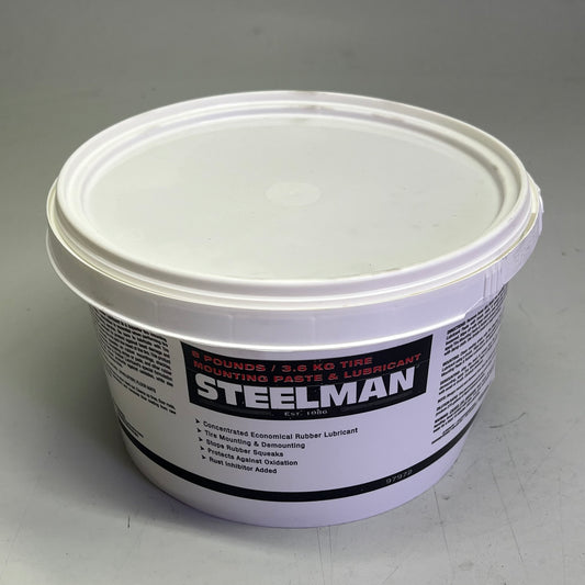 STEELMAN Ready To Use Tire Mounting Paste & Rubber Lubricant Bucket 8 lb 97972