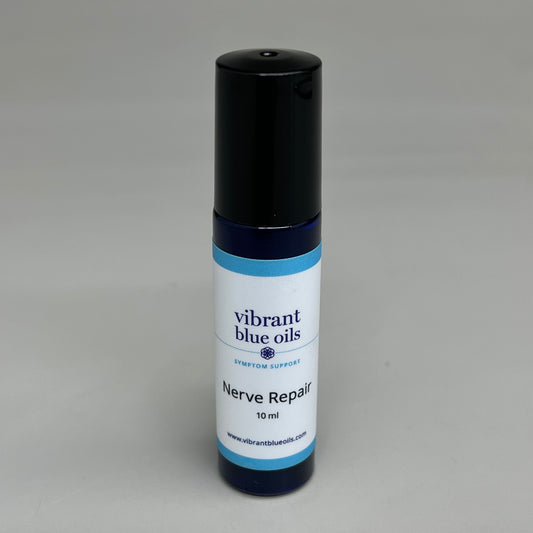 VIBRANT BLUE OIL Therapeutic Symptom Support Organic Essential Oil Roll-on 10mL