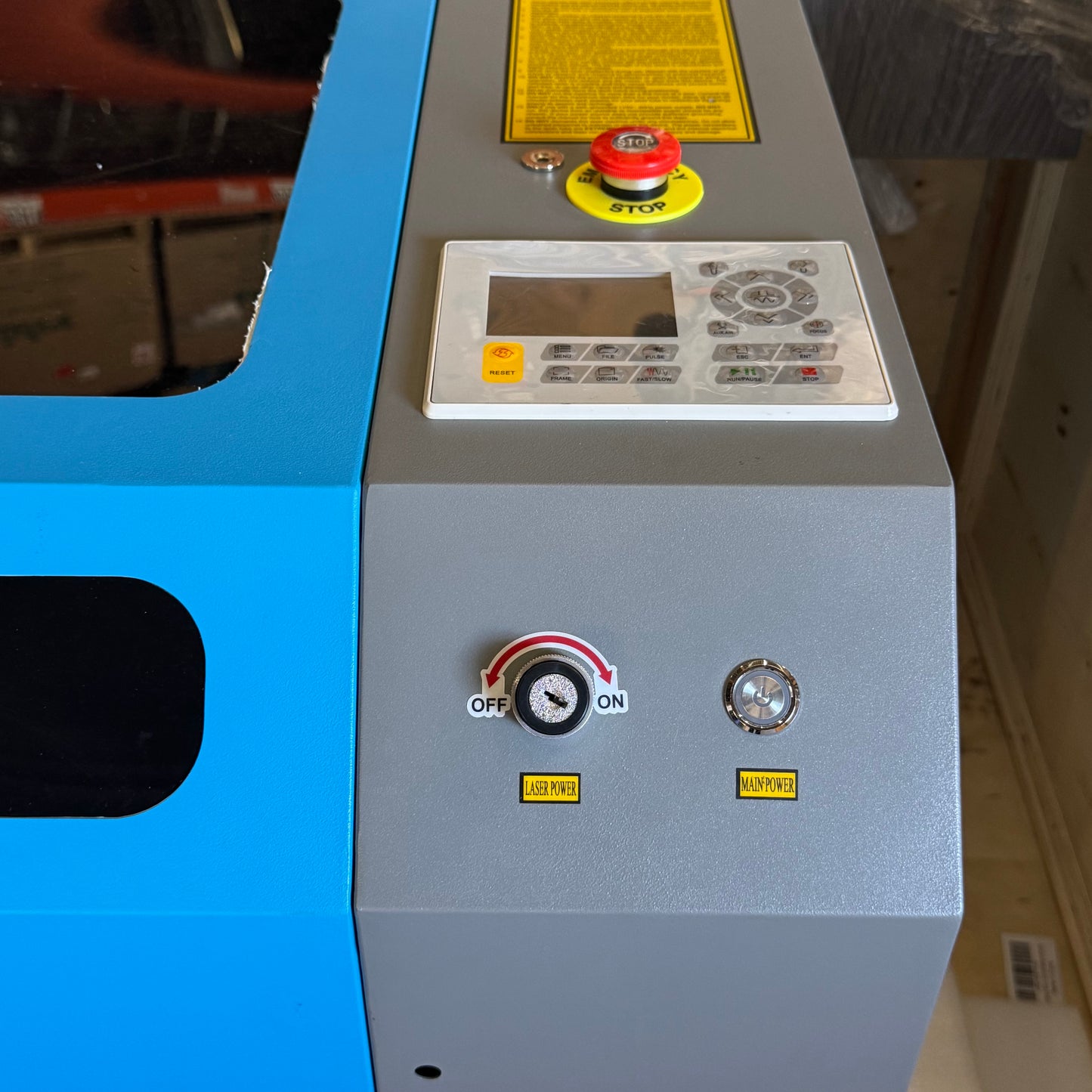 OMTECH Laser Cutter Machine 48"W x 31"L x 27"H Grey US5-0705-U2