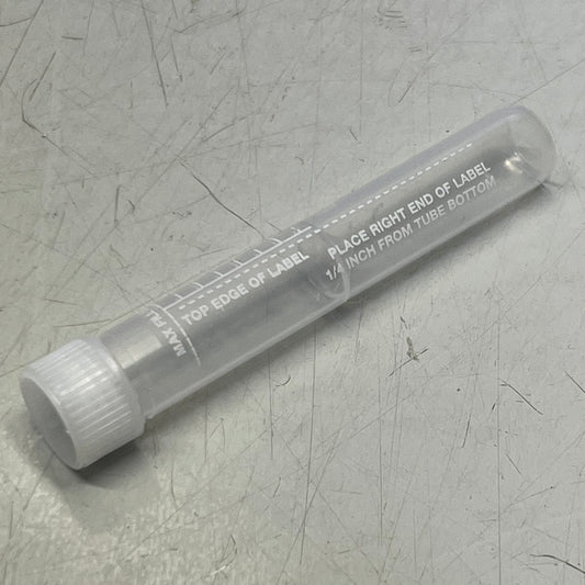 SARSTEDT (1000 PACK) Screw Cap Tube. False Bottom, Round Sz 3.62" x 0.602" 62.612.016 (New Other, Distressed Box)