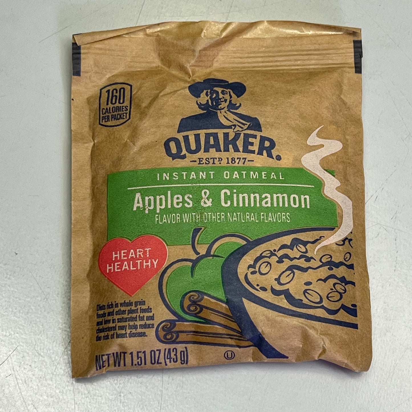 QUAKER (64 COUNT) Instant Oatmeal Variety Box 1.51 Oz 31682 BB 05/26