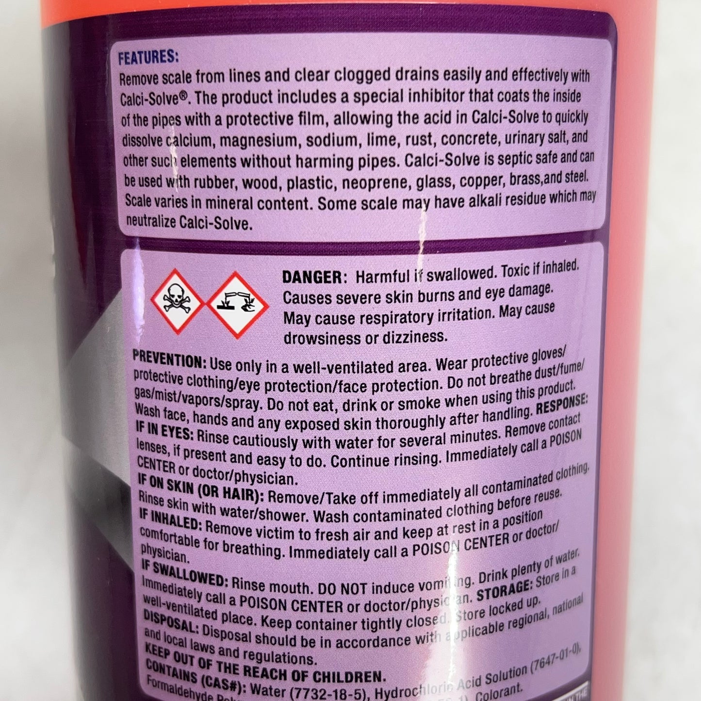 NU-CALGON (2 PACK) Calci-solve Super Strength Descaler 32 Fl Oz  4134-24