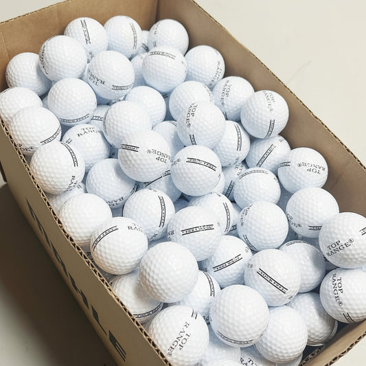 TOP RANGE (230 PACK) Tour Feel Golf Ball Designed For Driving Ranges White GF9001-WH