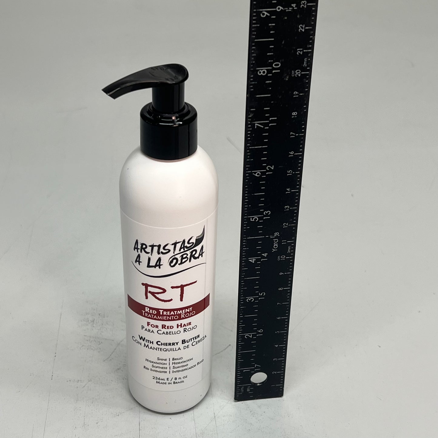 ARTISTAS A LA OBRA Red Treatment/Mask Adds Keeps Hair Vibrant 8 fl oz Red