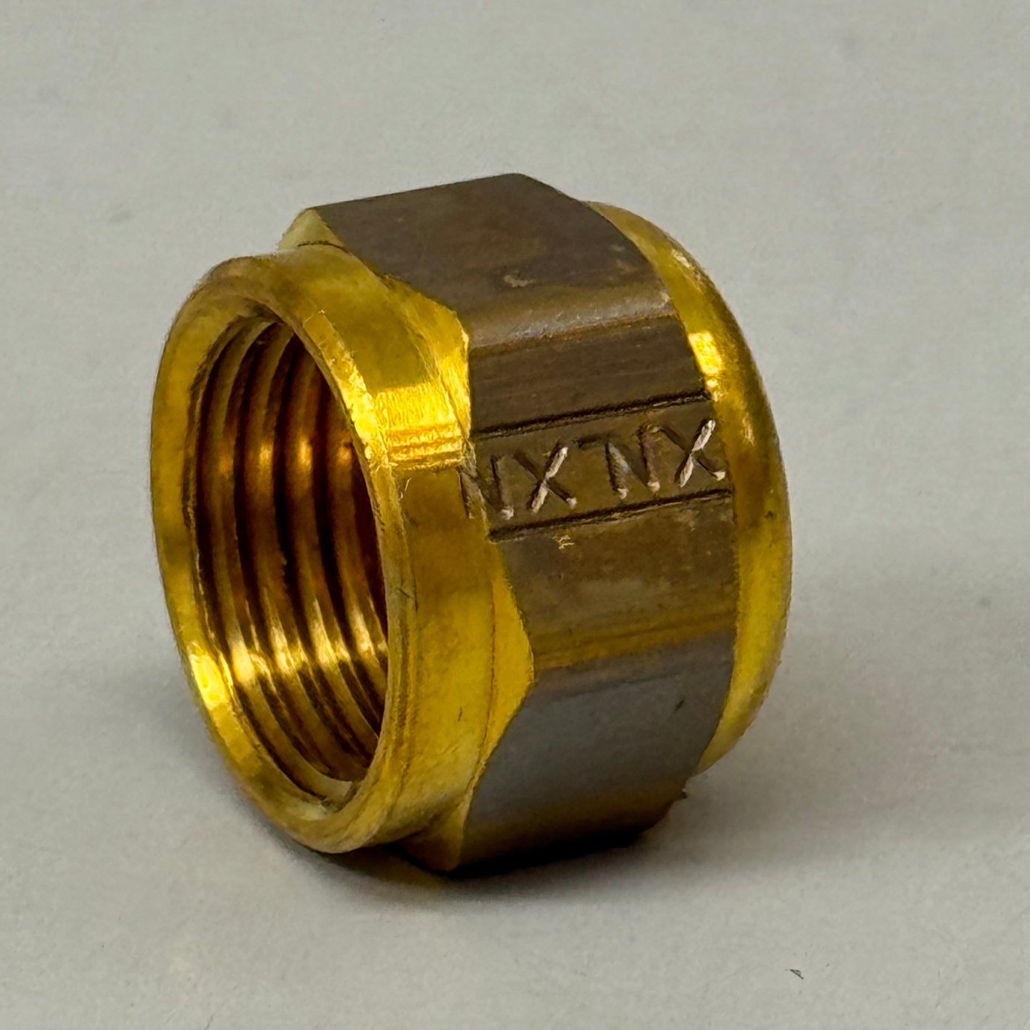 BRASS CRAFT (10Pack) Tube Flare Cap 3/8" Brass 40-6X