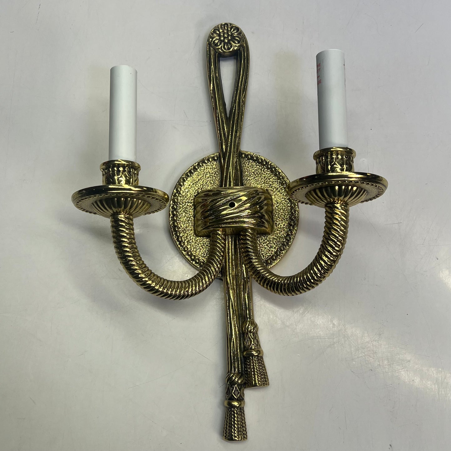 CRYSTORAMA LIGHTING Two Light Wall Sconce In Classic Style 15"x8" Brass 650-OB