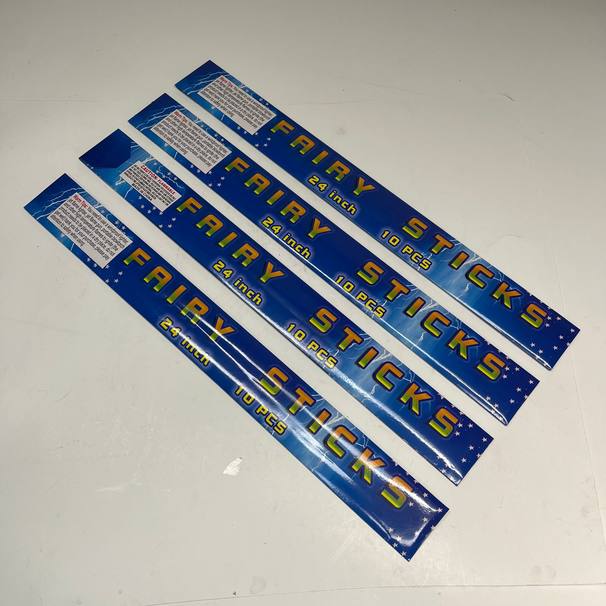 ZA@ (3 PACK, 10 EACH) Fairy Sticks Sparkler Hand Fireworks  24"