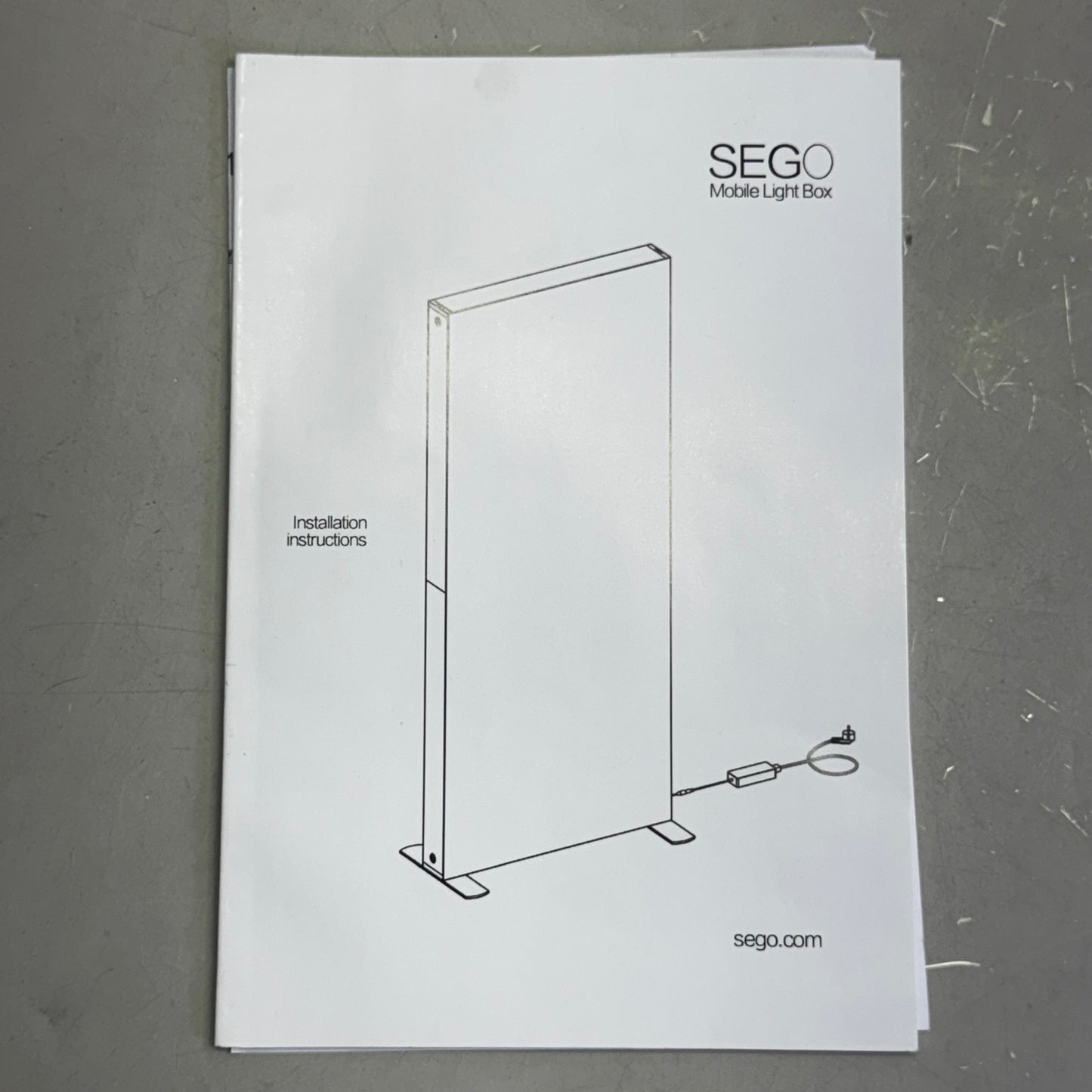 SEGO Counter Frame W100 Grey