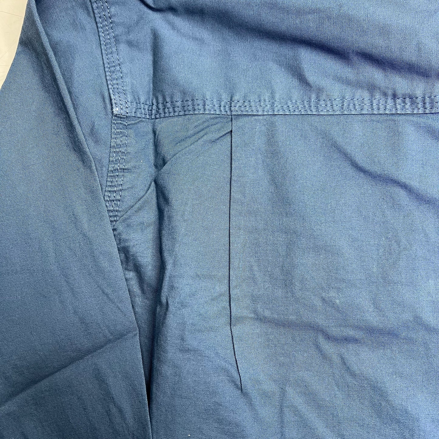 NOBLE OUTFITTERS Long Sleeve Weathered Work Shirt Men's Sz L-T Steel Blue 11049