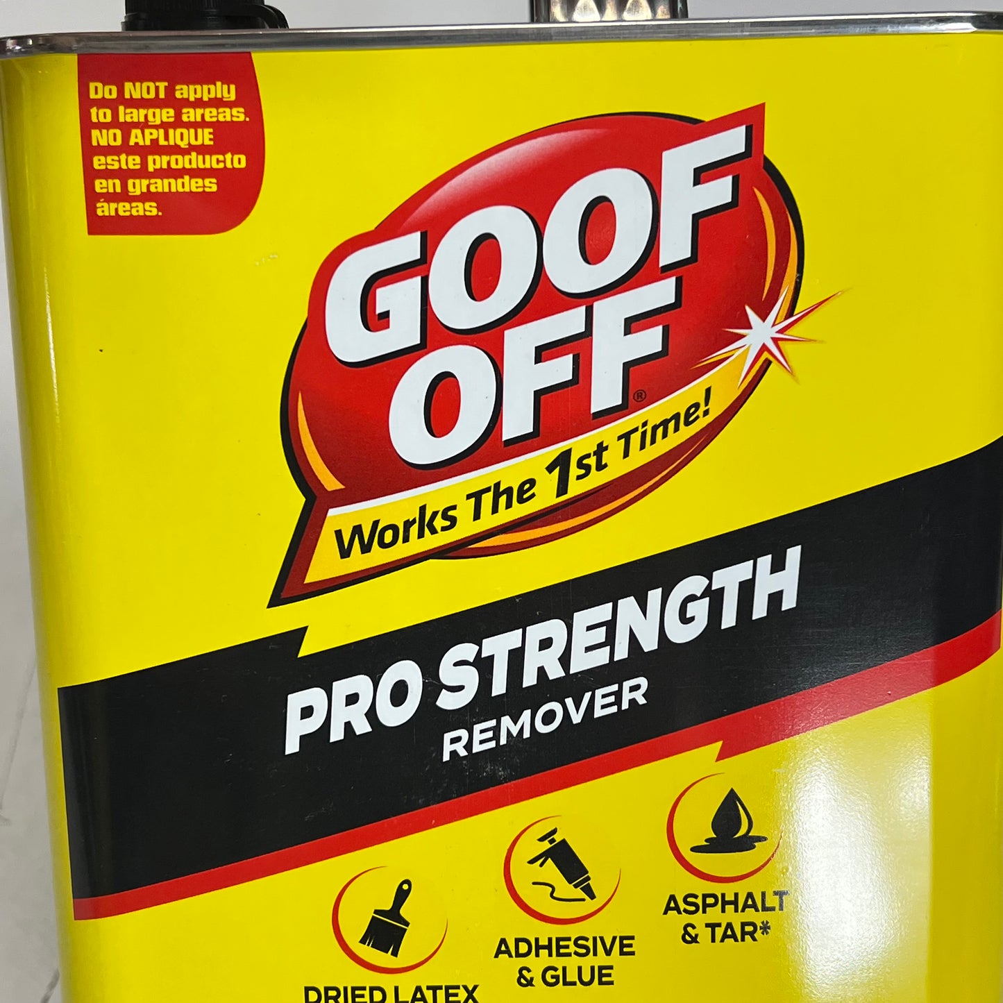 ZA@ GOO OFF (2 PACK) Kleen-strip Goo Off Professional Strength Remover 1 Gal FG657