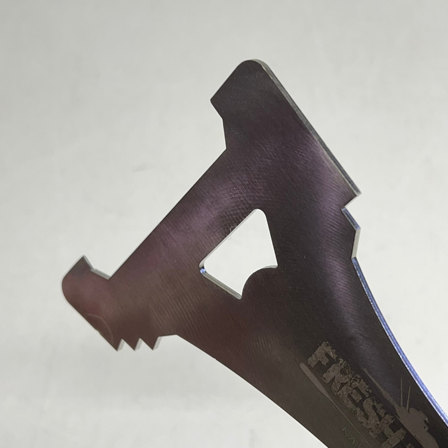 KETCH Crab Gauge/Church Key for Pacific Coast Anglers Silver AC8-004-080