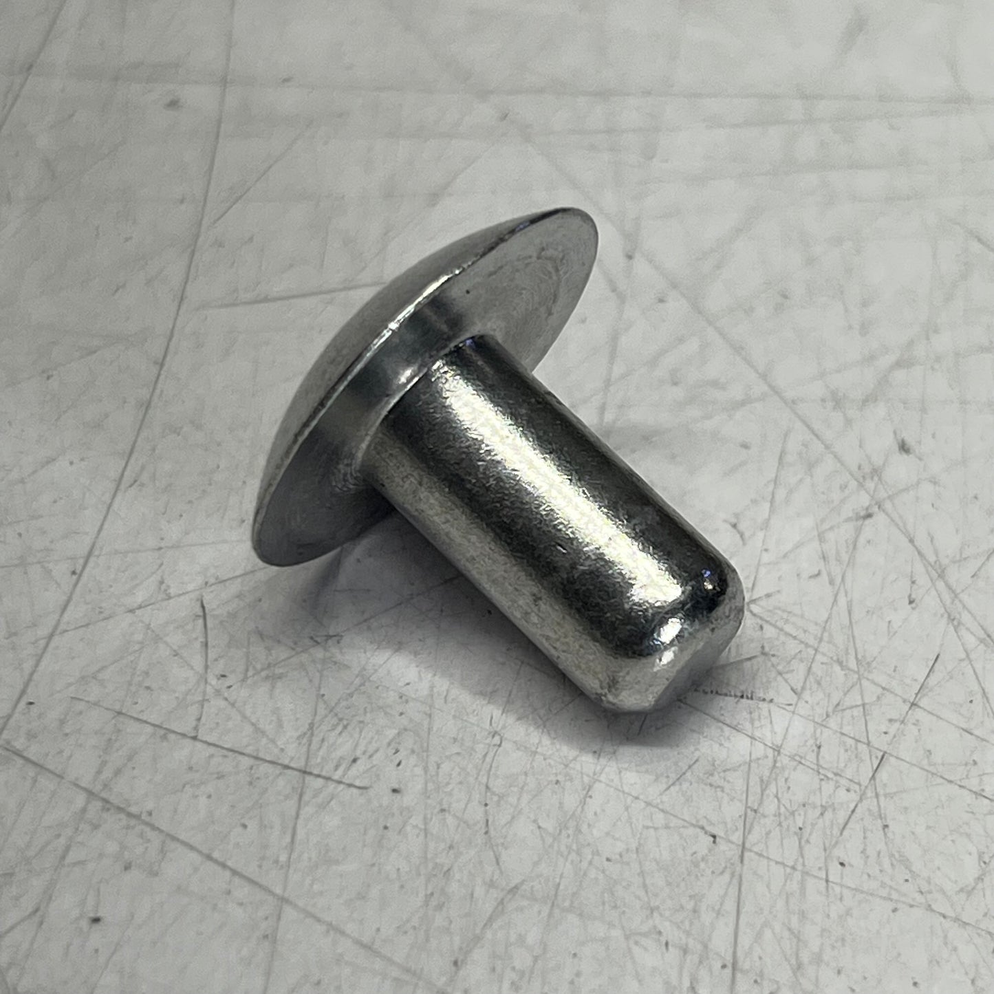 AURORA (68 Each) Brazier Head Aluminum Rivet Sz 3/8" x 3/4", Grey RVT6-68
