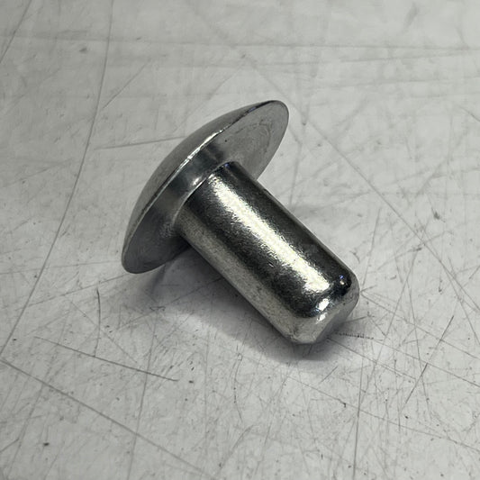 AURORA (68 Each) Brazier Head Aluminum Rivet Sz 3/8" x 3/4", Grey RVT6-68