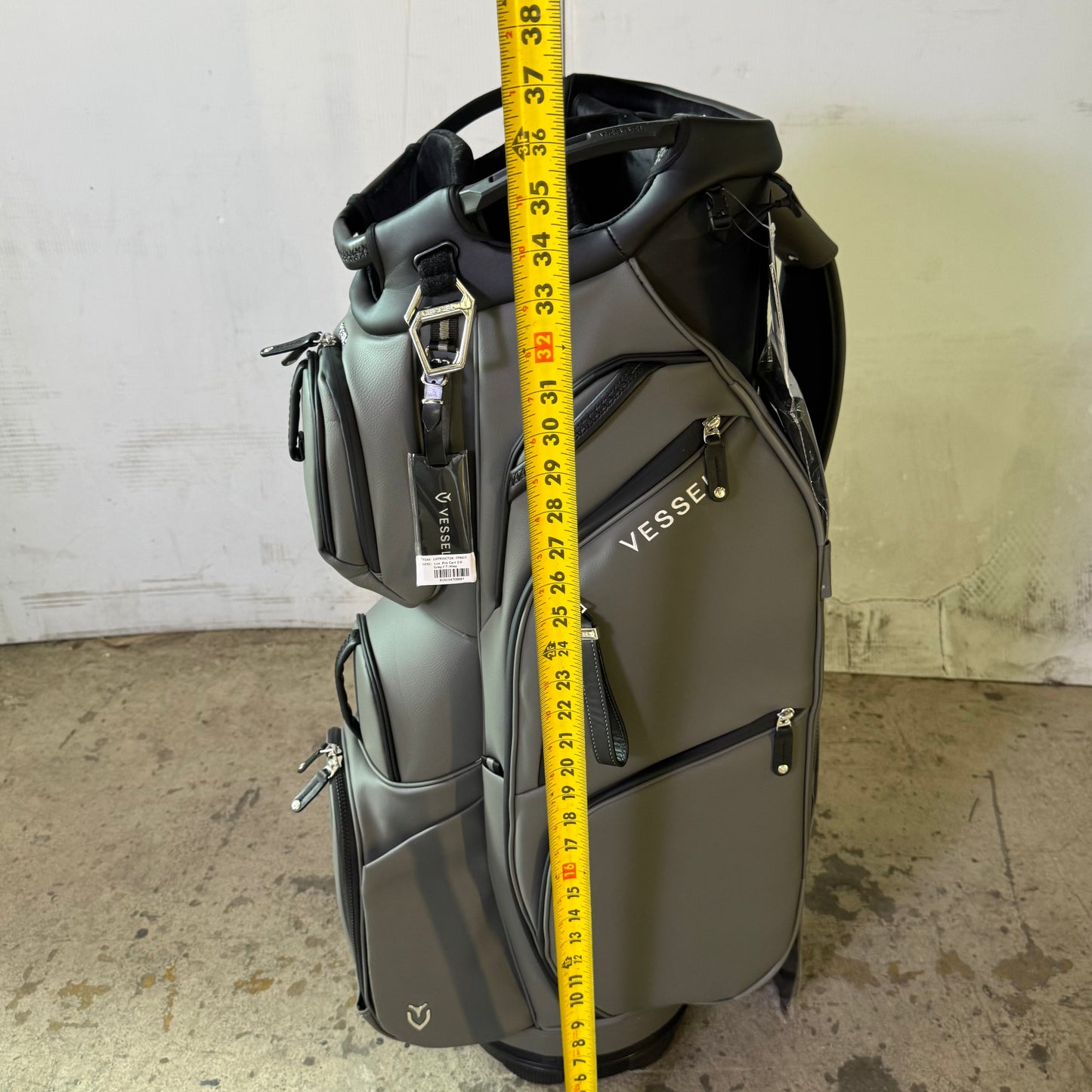 VESSEL 7-Way Golf Bag, Grey LXPROCT25-7PBGY