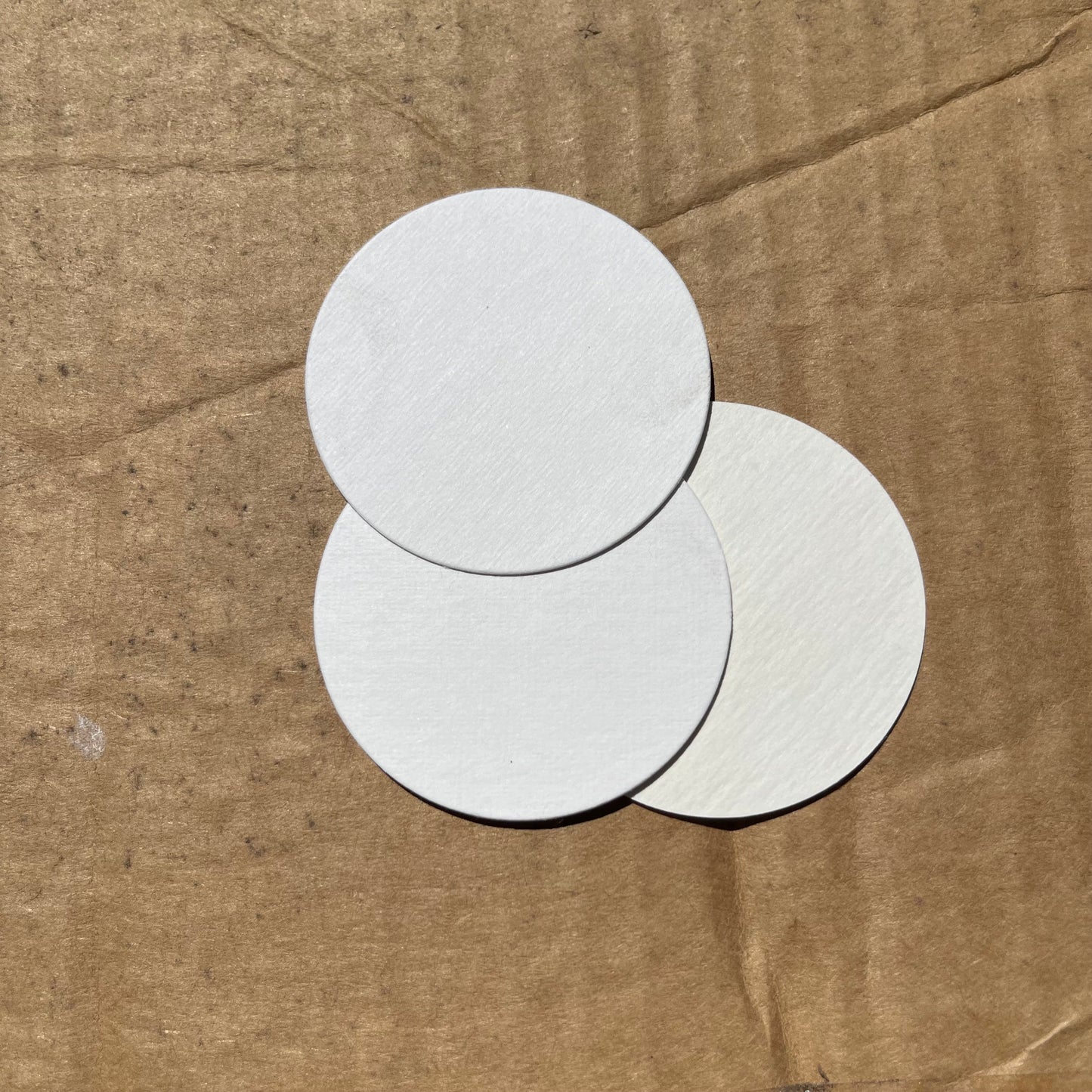 ZA@ Pallet of B&B CAP LINERS Medical Bottle Lids and Cap Liners, White & Silver (New)
