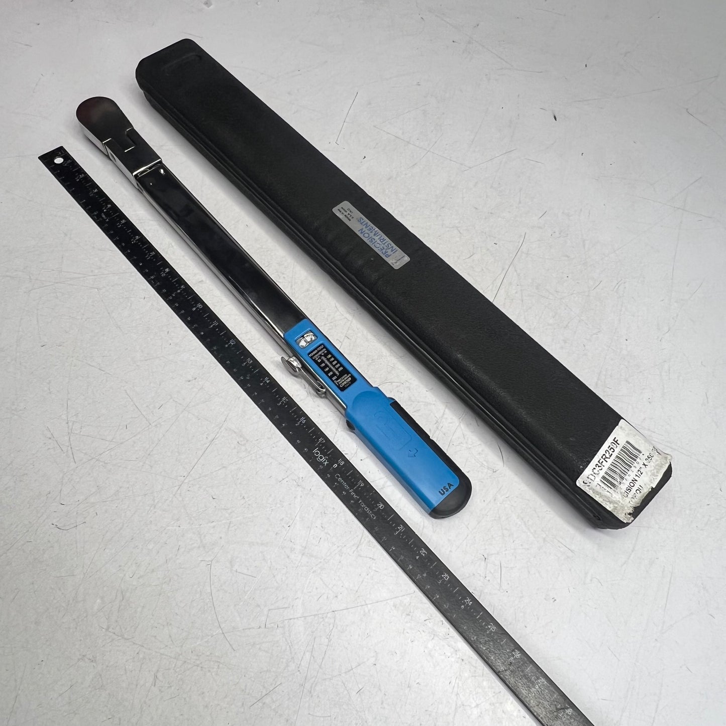 PRECISION INSUTRMENTS  Drive Split-beam Click Wrench 12" - 250 Blue C3FR250F