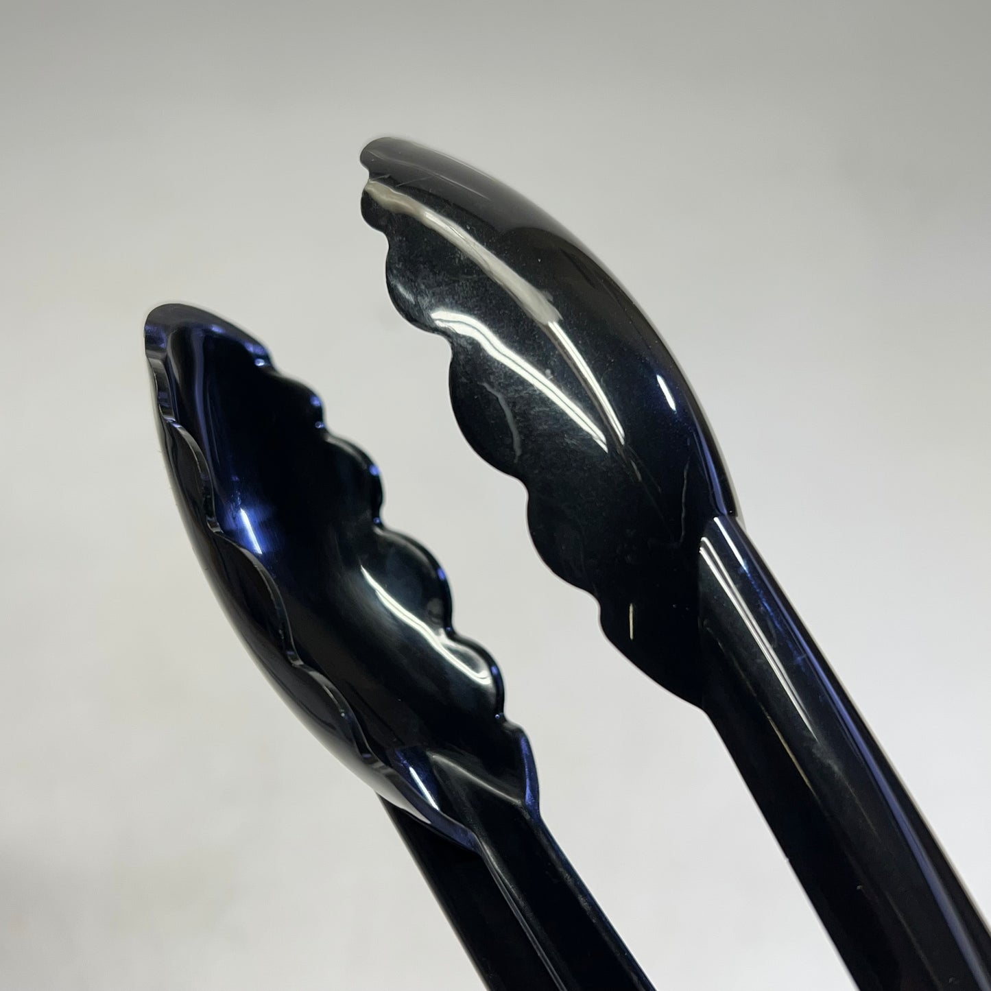 ZA@ FINELINE  (96 PACK) Heavy Duty Tongs  9" Black EMI-209/96.BK