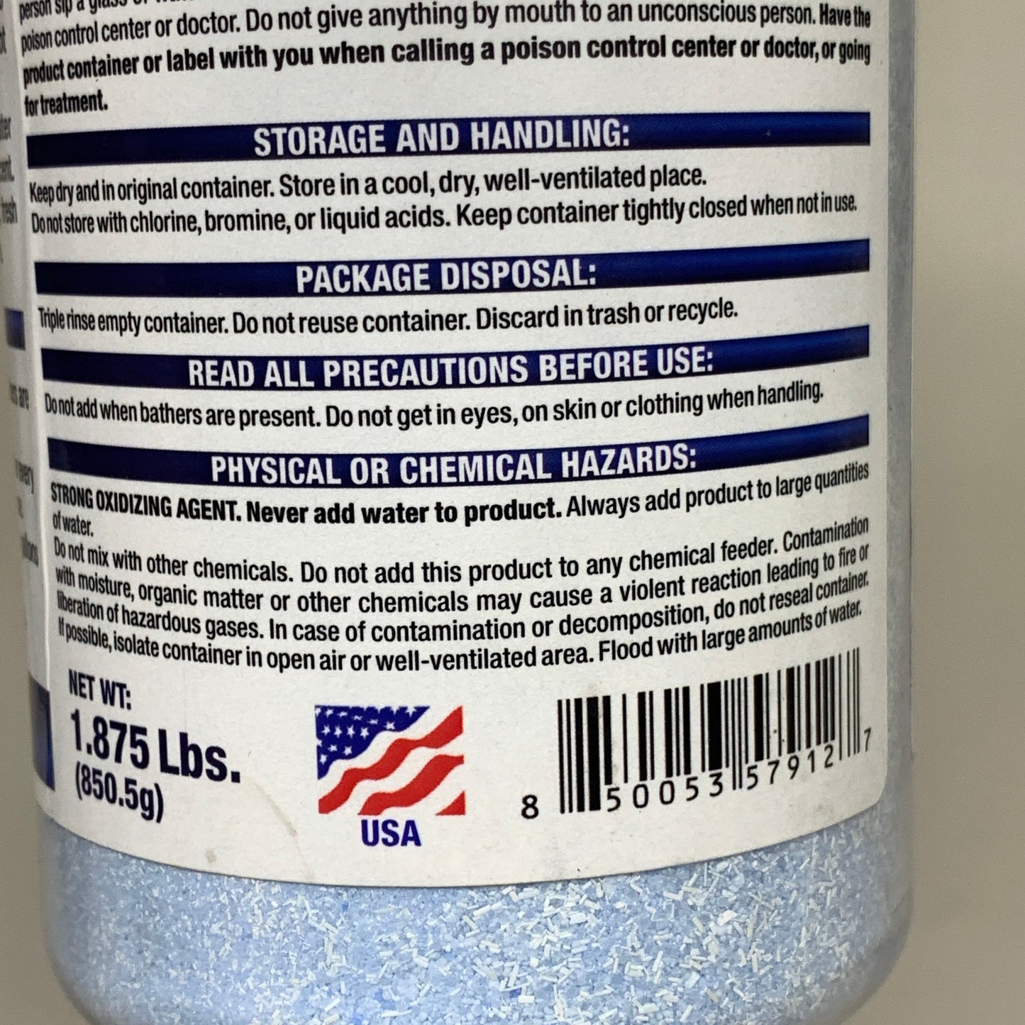 ZA@ OXYGEN SPAS (3 PACK) Scented Spa Shock Chlorine Free Hyacinth & Honey 1.875 lbs A