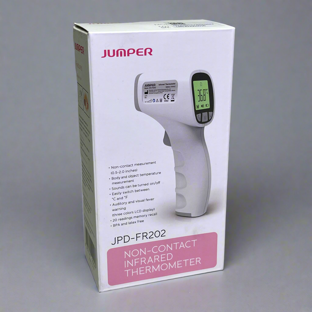 ZA@ JUMPER Non-Contact Infrared Thermometer For Humans & Objects *USA SELLER* JPD-FR202 D
