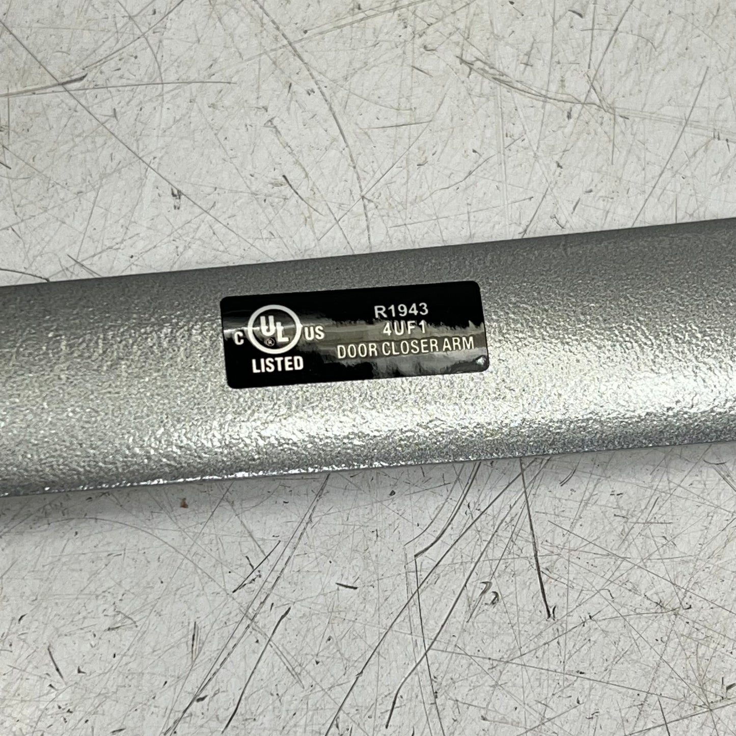 FALCON Door Closer W/ Heavy Duty Deadstop Hold Open Parallel Arm Aluminum SC71A