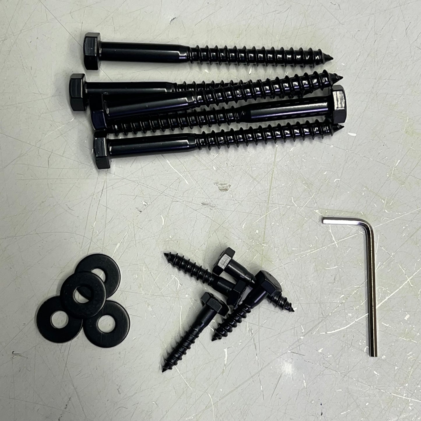 NATIONAL HARDWARE Steel Builder Barn Door Kit 72" L Track Matte Black N700-001