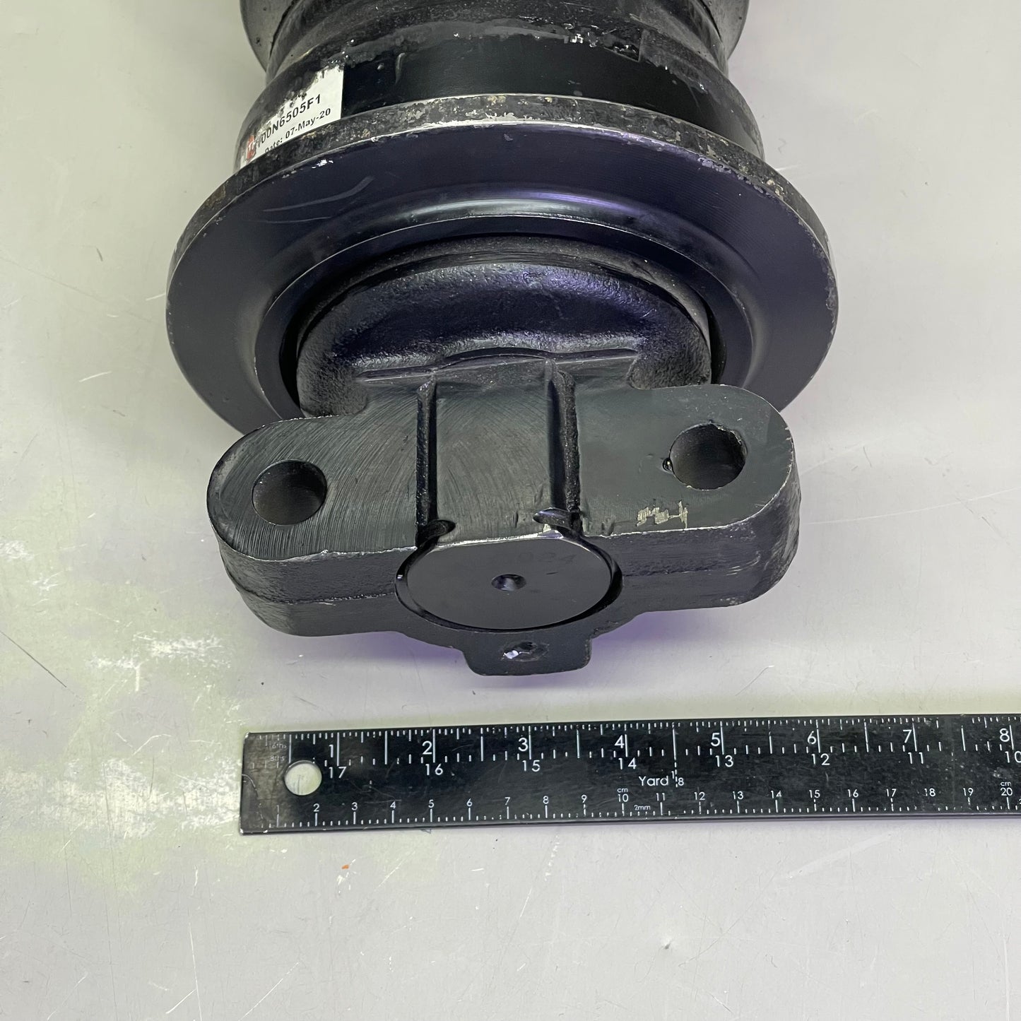 ITR Track/Lower/Bottom Roller Black 12" L x 6.5" Dia