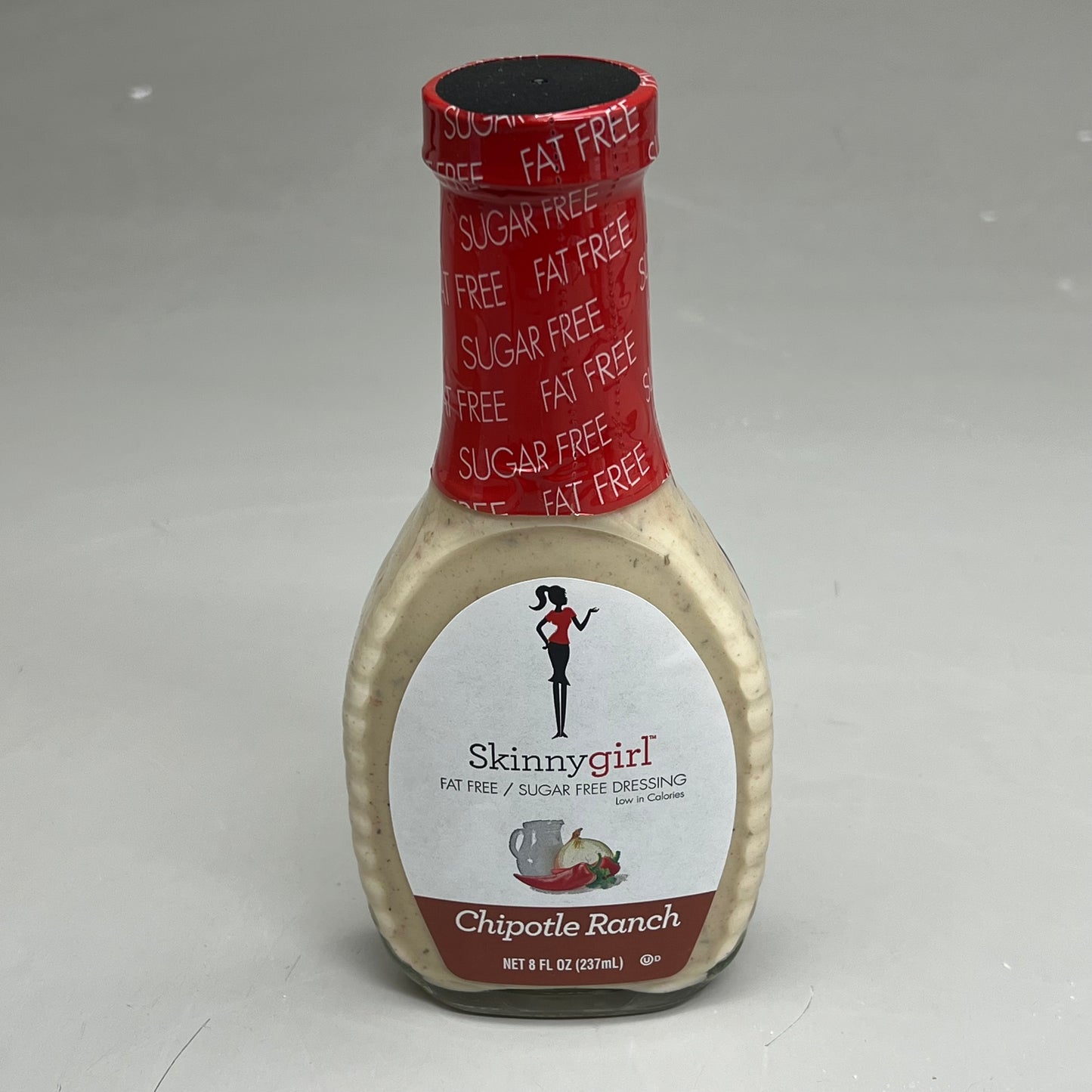 SKINNY GIRL (12 PACK) Chipotle Ranch Dressing Sugar Free Fat Free BB 4/26 8fl oz
