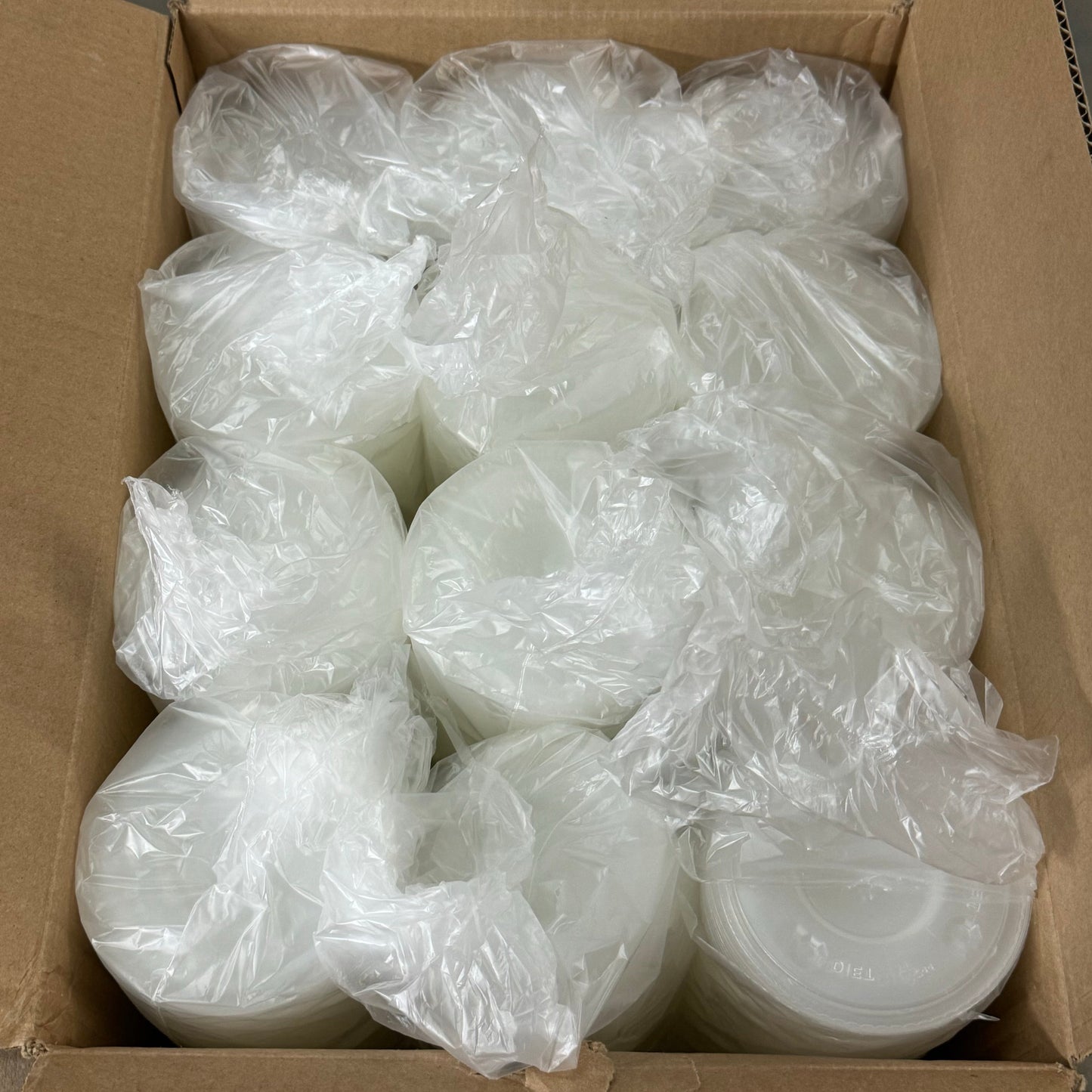 ZA@ Pallet of Plastic Lids, Cleaner Lemon, Laser Sheets, Food Supply, YL Sheets, Etc... (AS-IS)