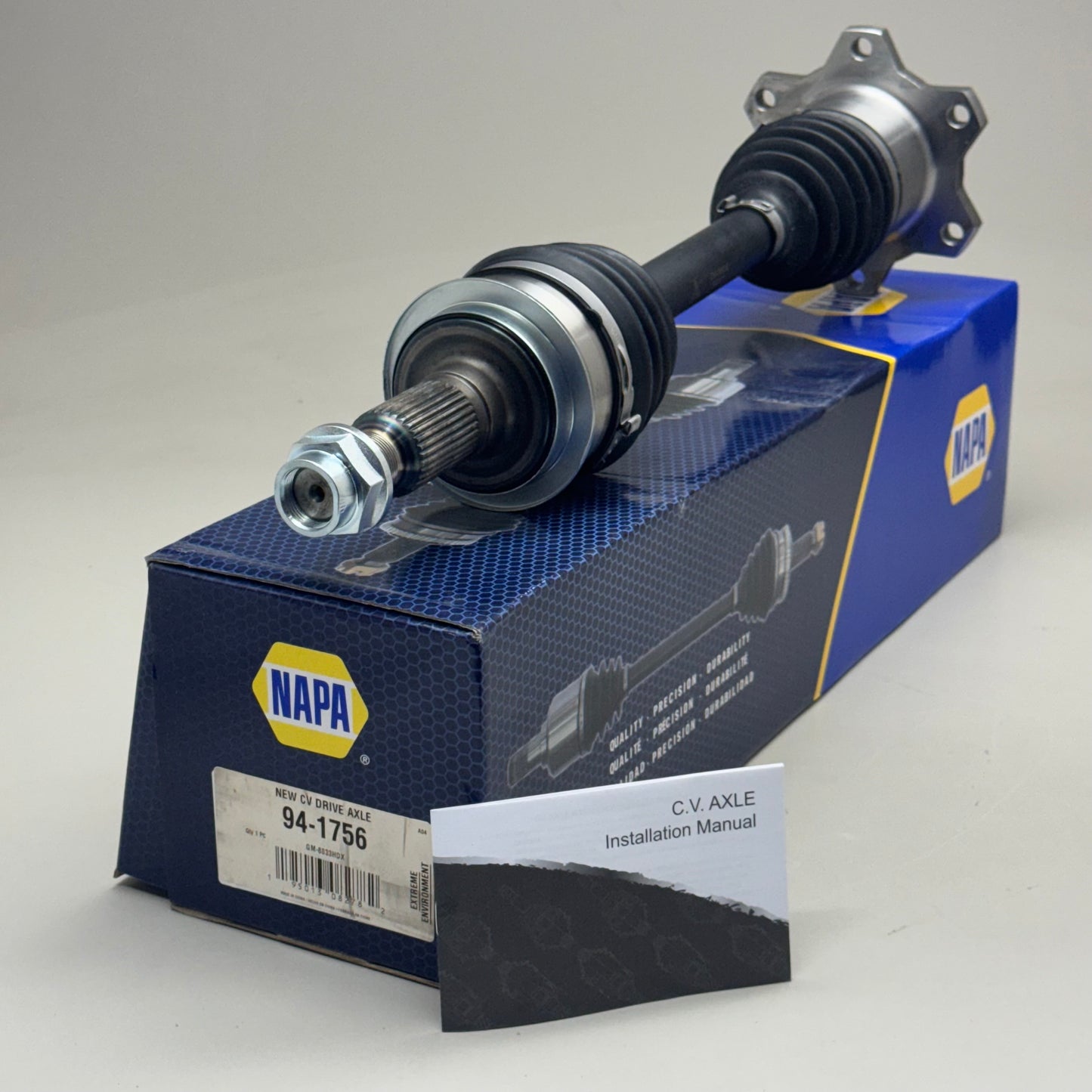 NAPA Extreme Environment CV Drive Axle for Cadillac/Chevy/GMC GM-8033HDX 94-1756