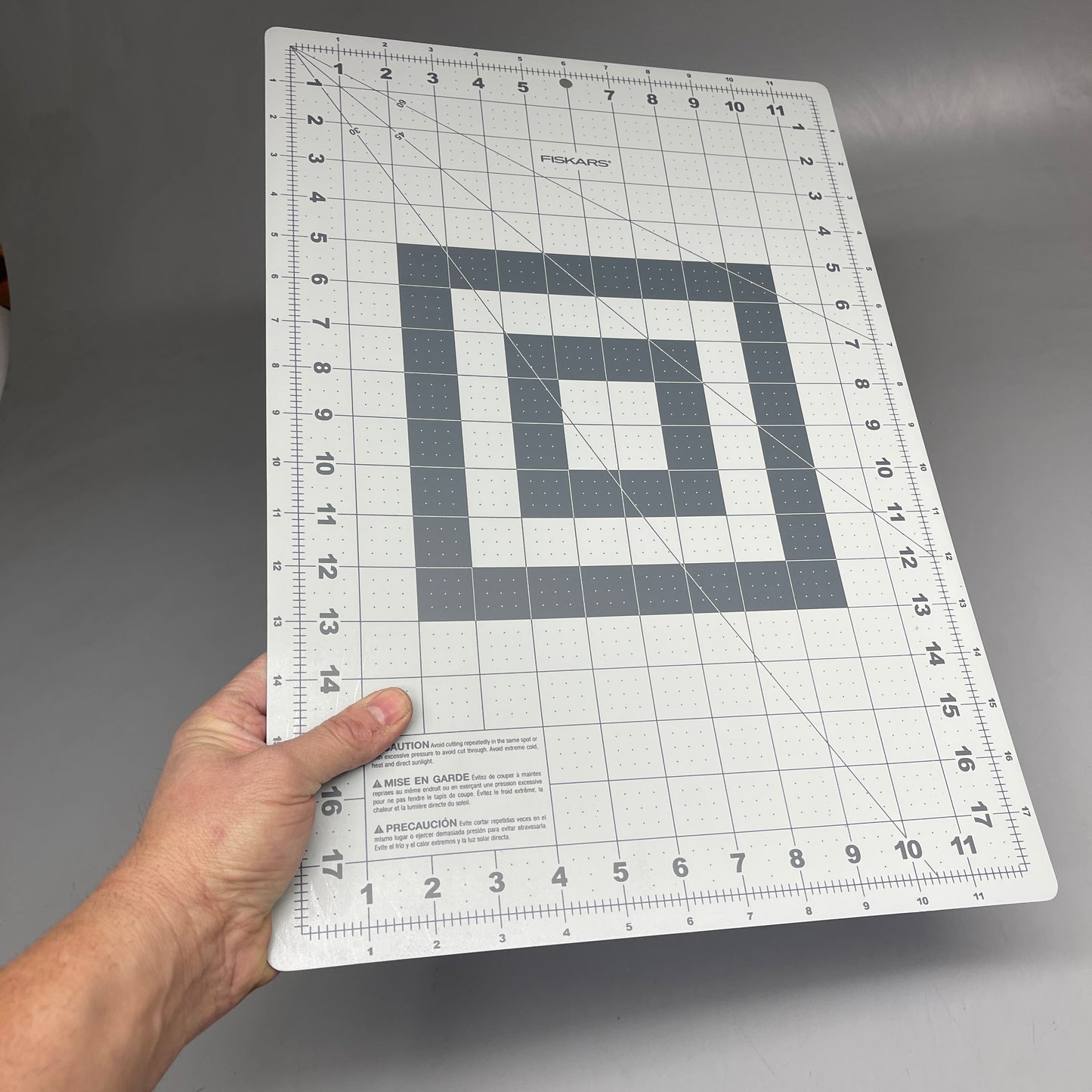 FISKARS (3 PACK) 12 x 18in Double Sided Cutting Mat